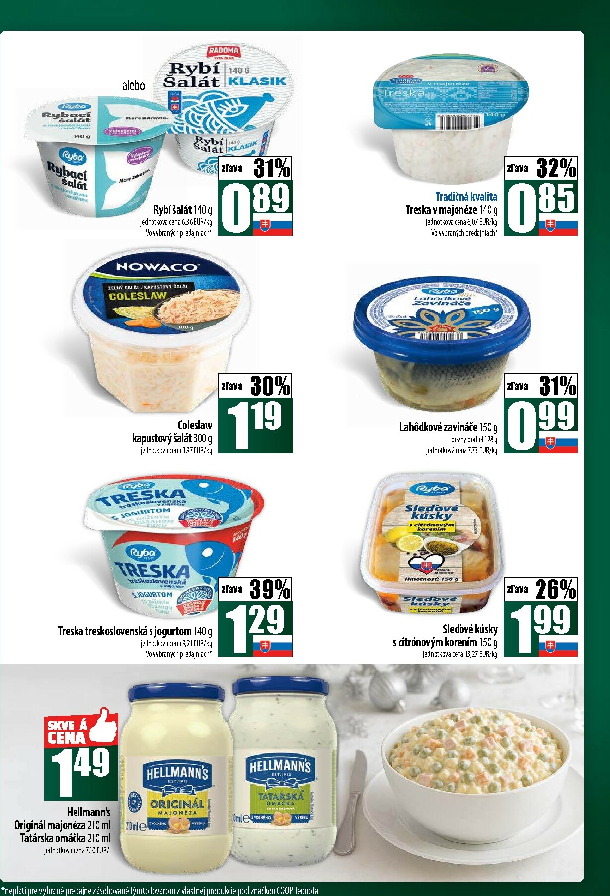 coop-jednota - Leták COOP Jednota - Tempo platný od 27.11. do 03.12. - page: 11