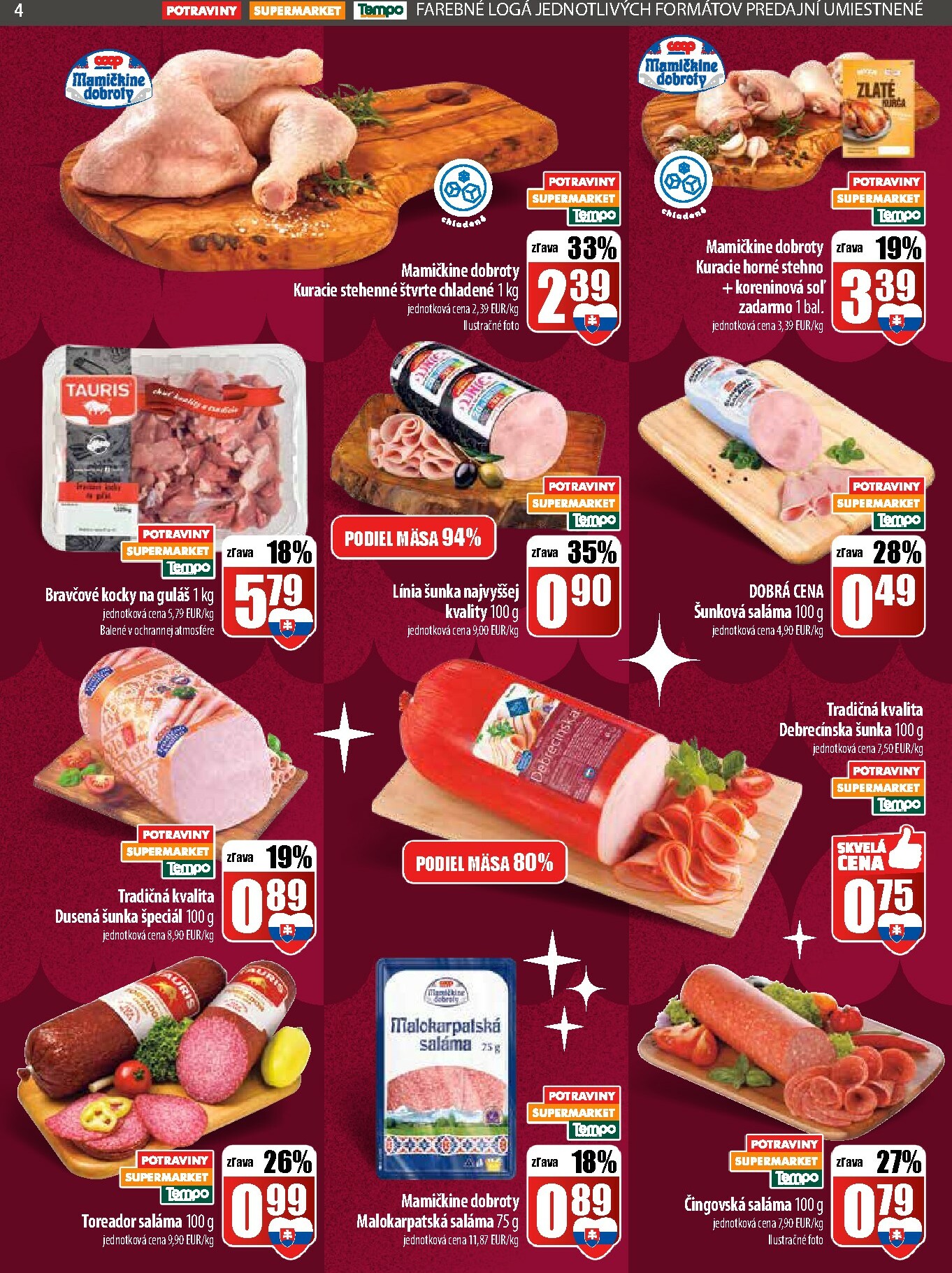 coop-jednota - Leták COOP Jednota platný od 04.12. do 10.12. - page: 4