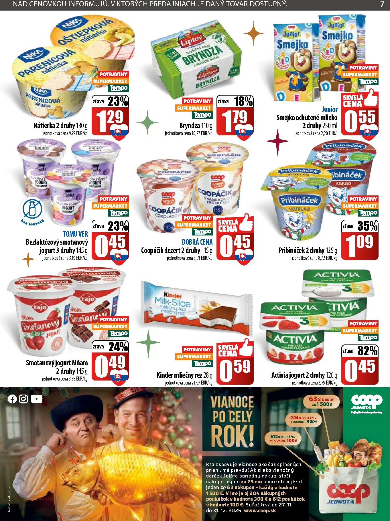 coop-jednota - Leták COOP Jednota platný od 04.12. do 10.12. - page: 7
