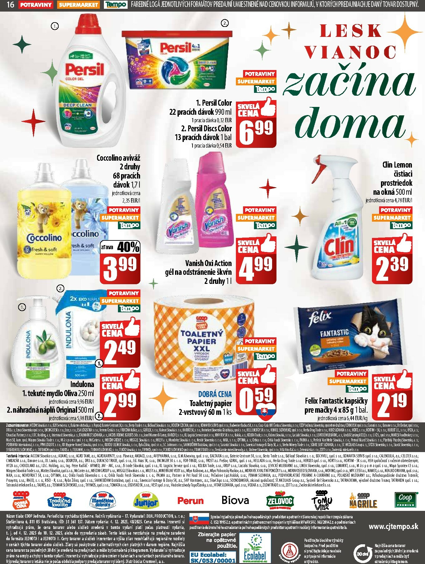 coop-jednota - Leták COOP Jednota platný od 04.12. do 10.12. - page: 16