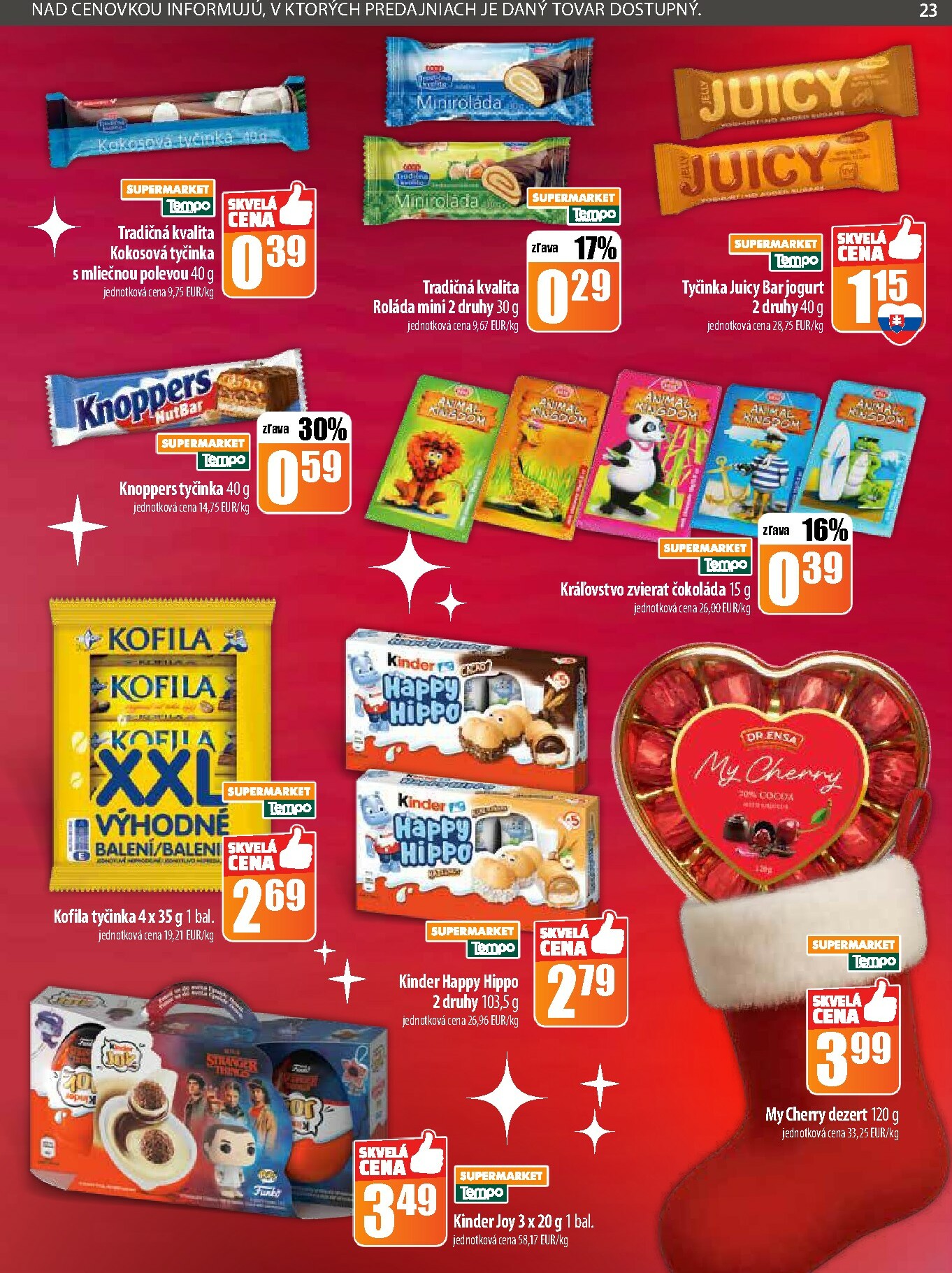 coop-jednota - Leták COOP Jednota platný od 04.12. do 10.12. - page: 23