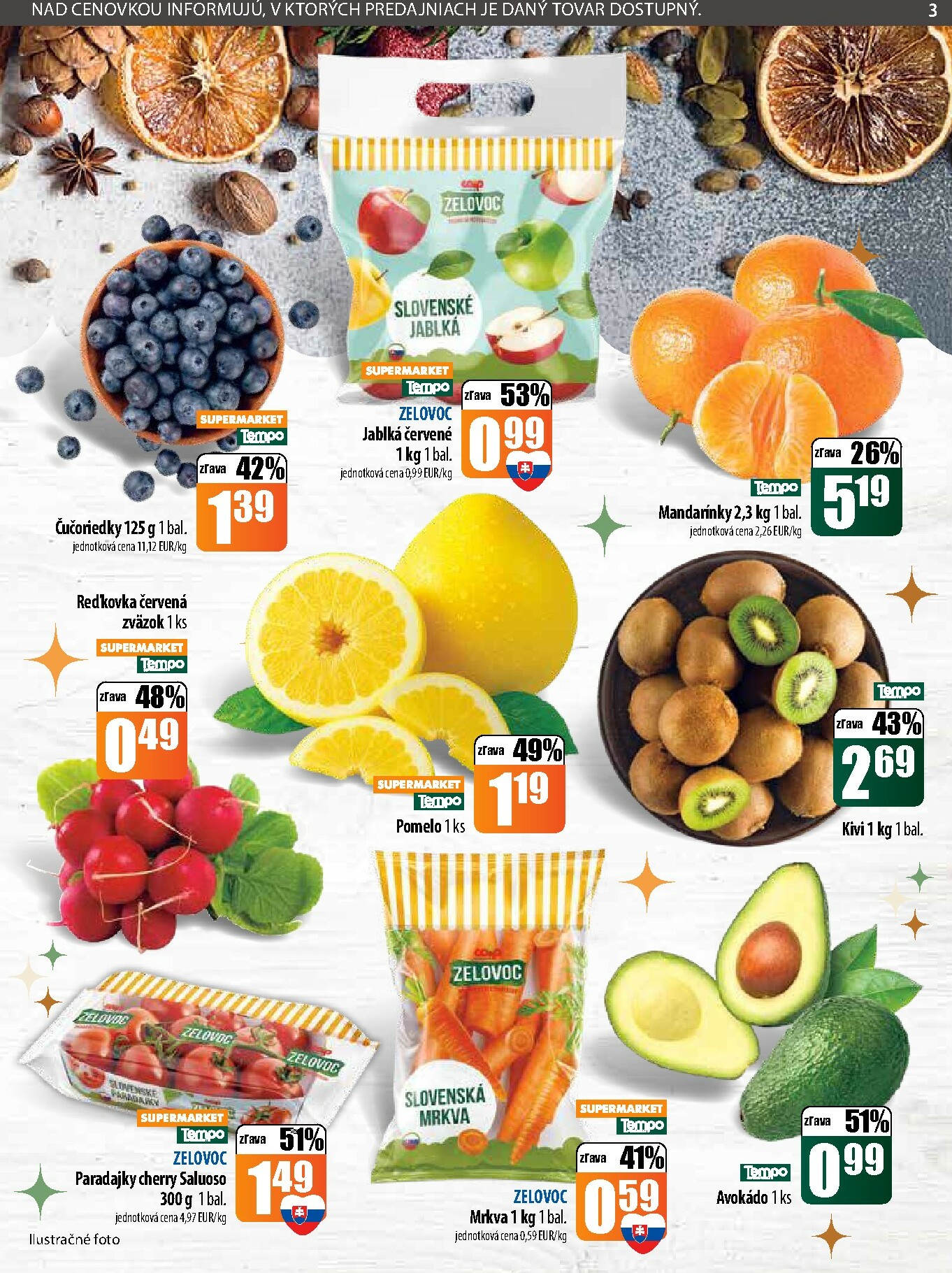 coop-jednota - Leták COOP Jednota - Tempo platný od 11.12. do 17.12. - page: 3