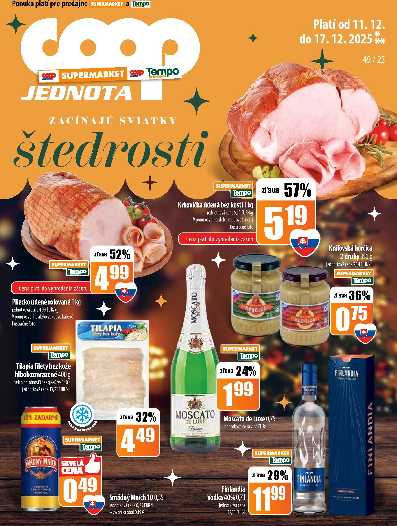 coop-jednota - Leták COOP Jednota - Tempo platný od 11.12. do 17.12. - page: 15