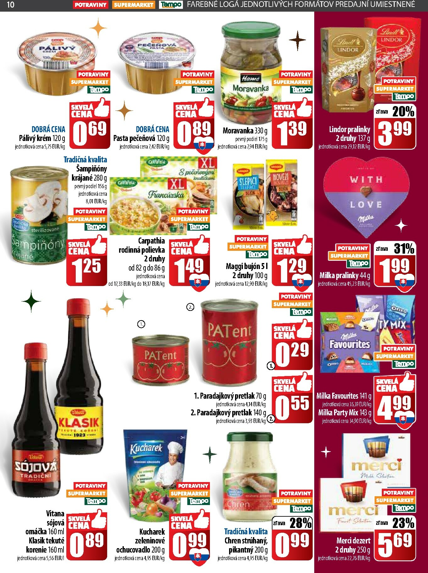 coop-jednota - Leták COOP Jednota platný od 18.12. do 24.12. - page: 10
