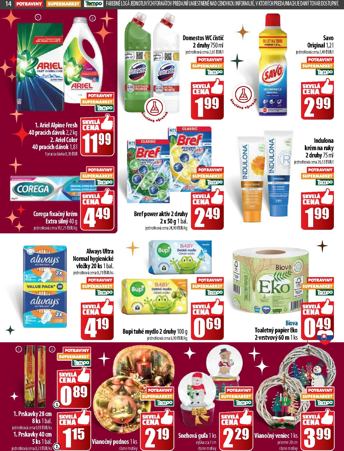 coop-jednota - Leták COOP Jednota platný od 18.12. do 24.12. - page: 14
