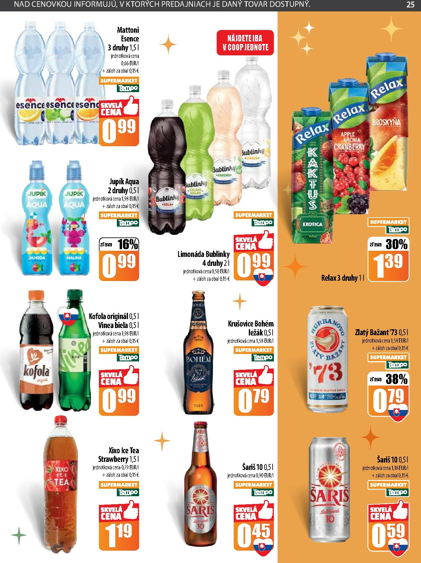 coop-jednota - Leták COOP Jednota platný od 18.12. do 24.12. - page: 25