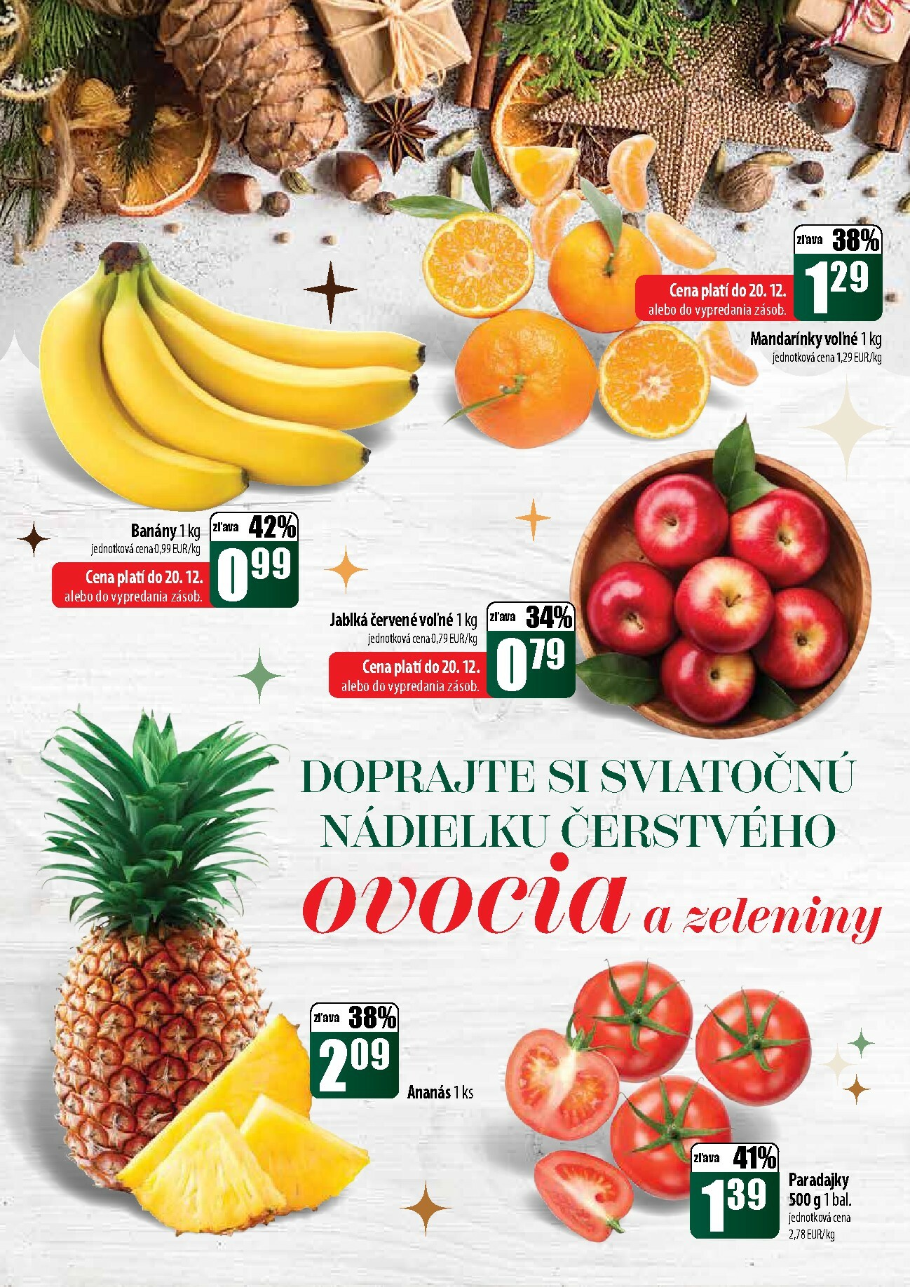 coop-jednota - Leták COOP Jednota - Tempo platný od 18.12. do 24.12. - page: 2