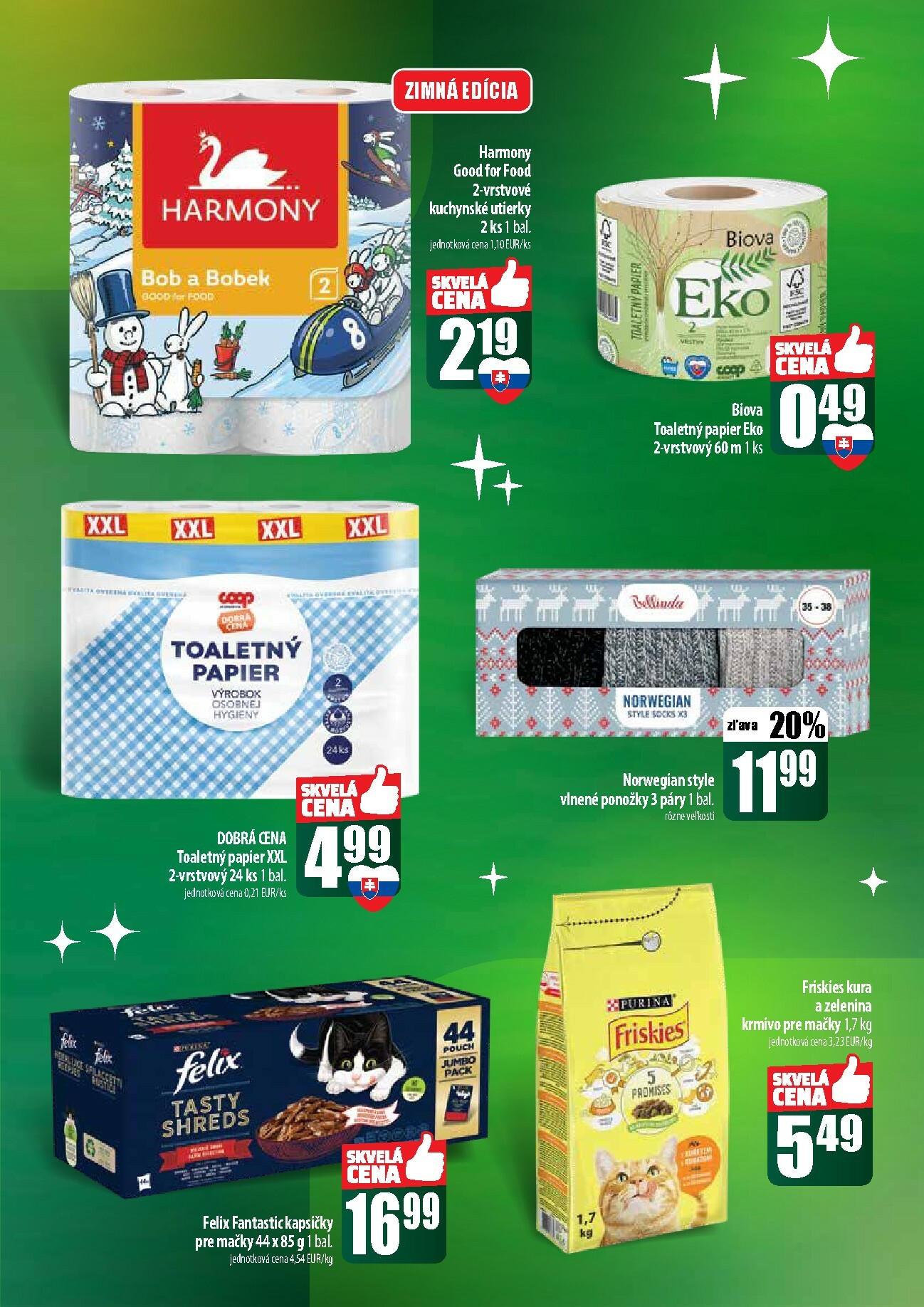 coop-jednota - Leták COOP Jednota - Tempo platný od 18.12. do 24.12. - page: 63