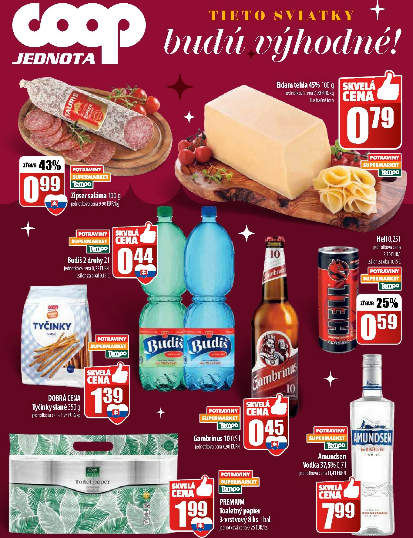 coop-jednota - Leták COOP Jednota - Tempo platný od 22.12. do 31.12. - page: 28