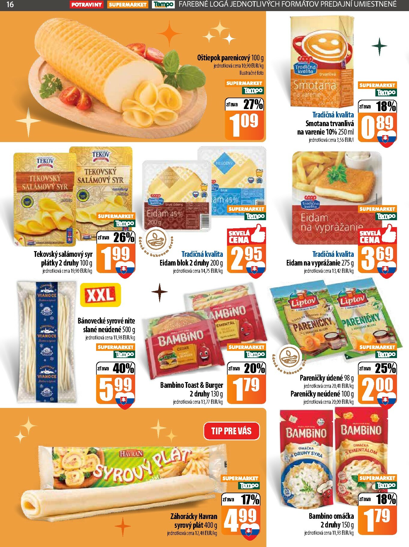 coop-jednota - Leták COOP Jednota - Tempo platný od 22.12. do 31.12. - page: 16