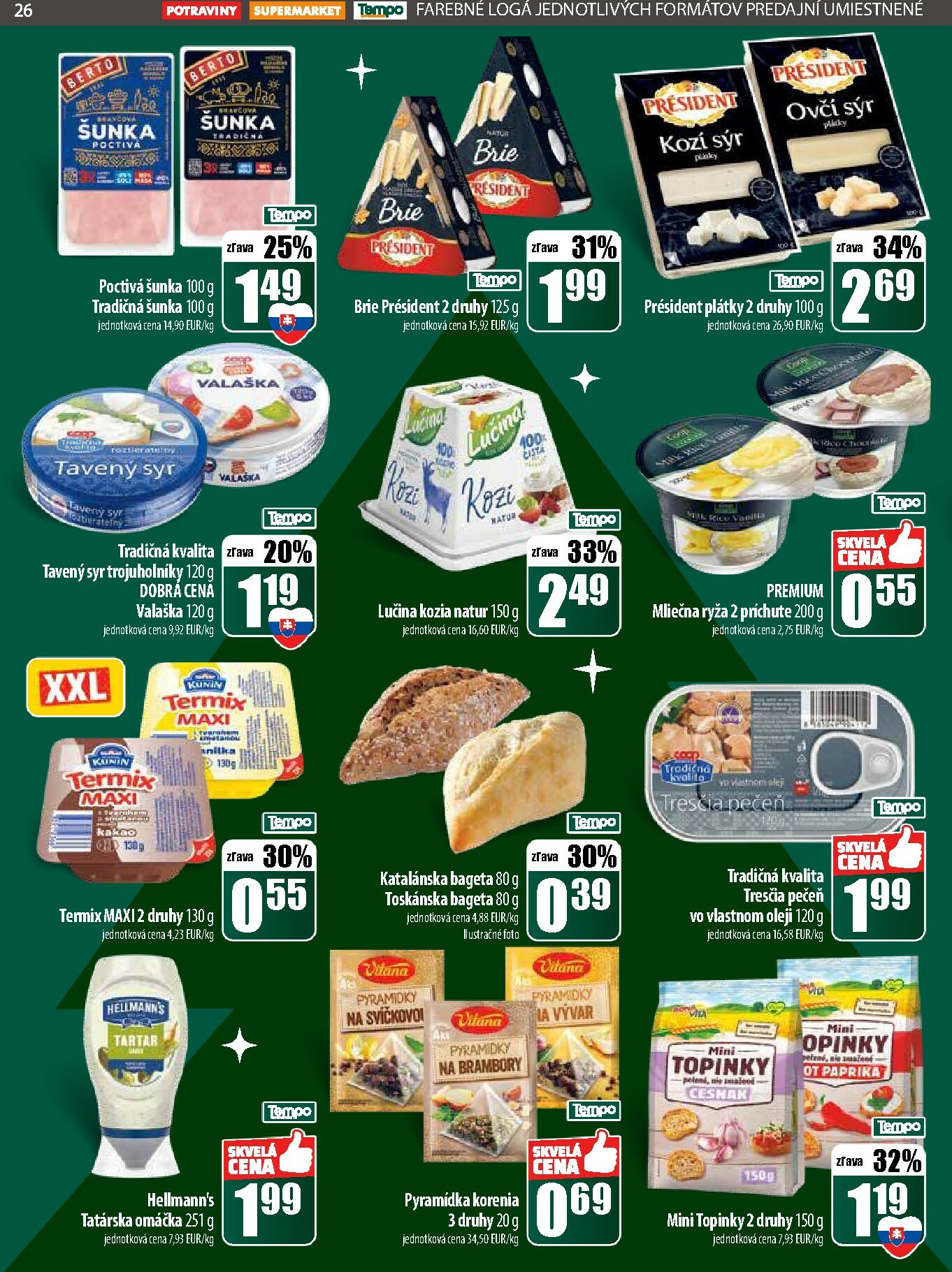 coop-jednota - Leták COOP Jednota - Tempo platný od 22.12. do 31.12. - page: 26