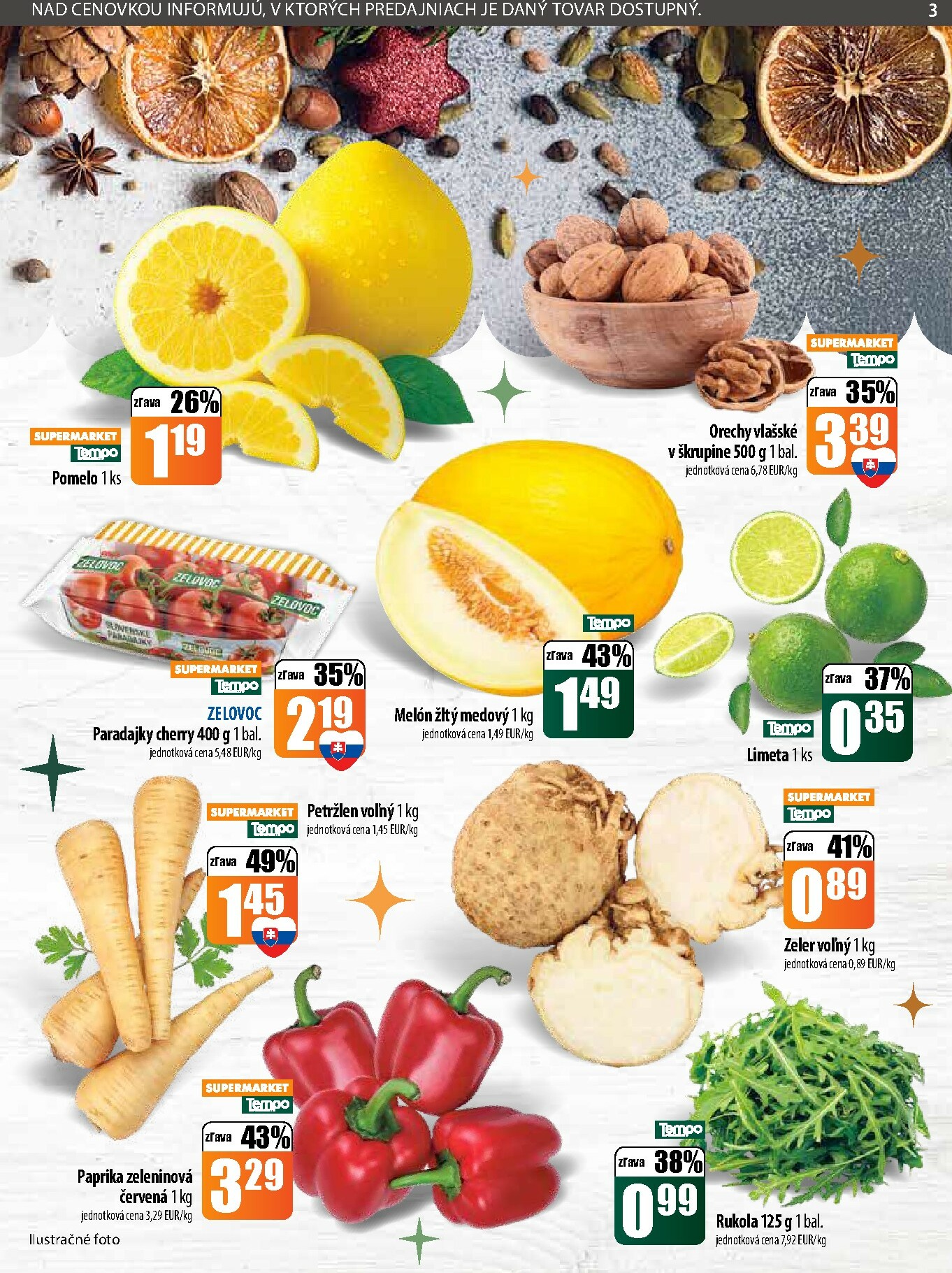 coop-jednota - Leták COOP Jednota - Tempo platný od 22.12. do 31.12. - page: 3