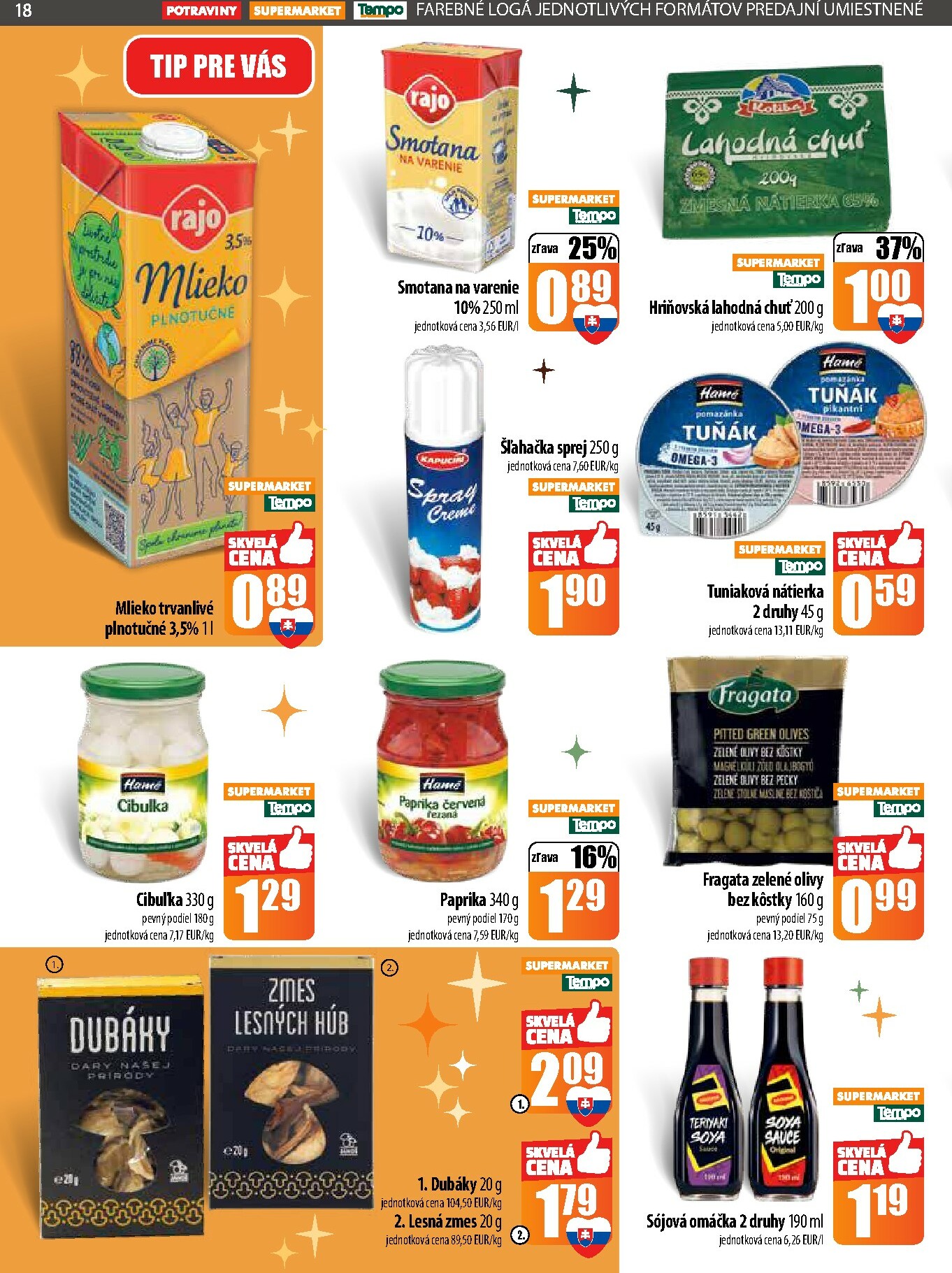 coop-jednota - Leták COOP Jednota - Tempo platný od 22.12. do 31.12. - page: 18