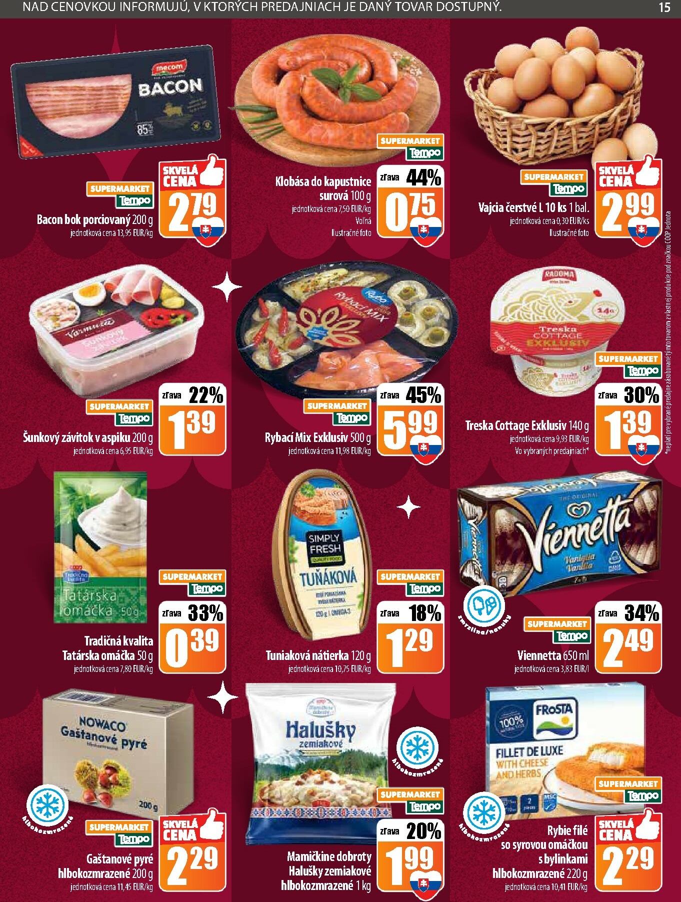 coop-jednota - Leták COOP Jednota - Tempo platný od 22.12. do 31.12. - page: 15