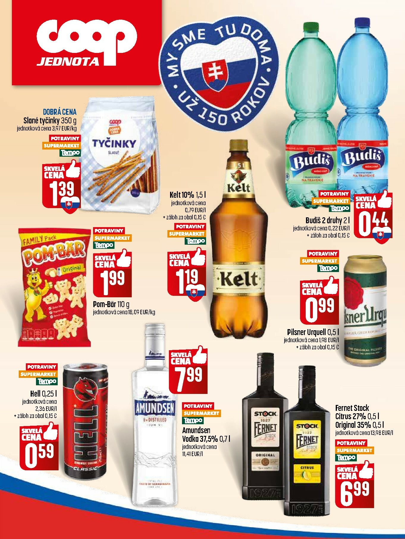 coop-jednota - Leták COOP Jednota - Tempo platný od 01.01. do 07.01. - page: 8