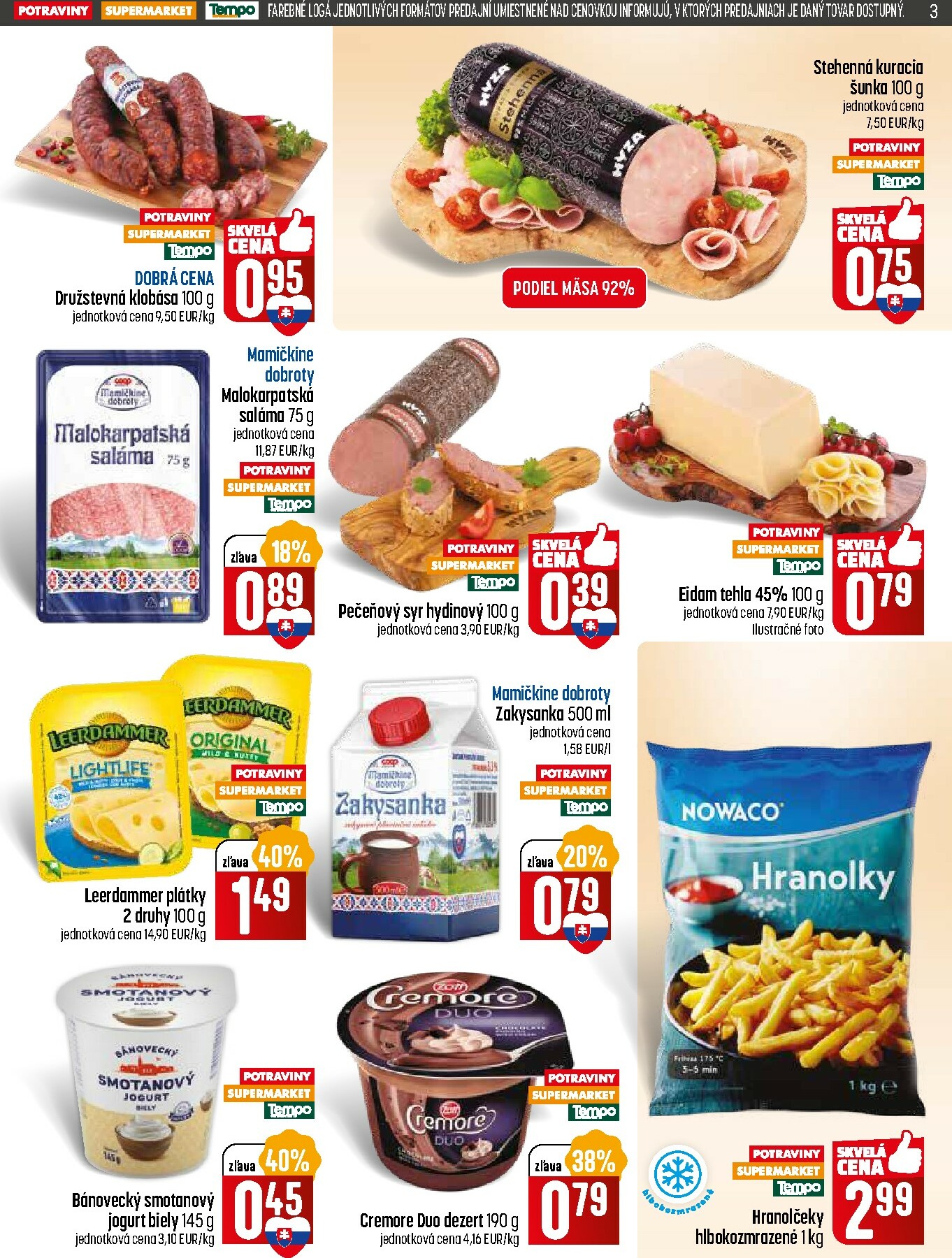 coop-jednota - Leták COOP Jednota - Tempo platný od 01.01. do 07.01. - page: 3