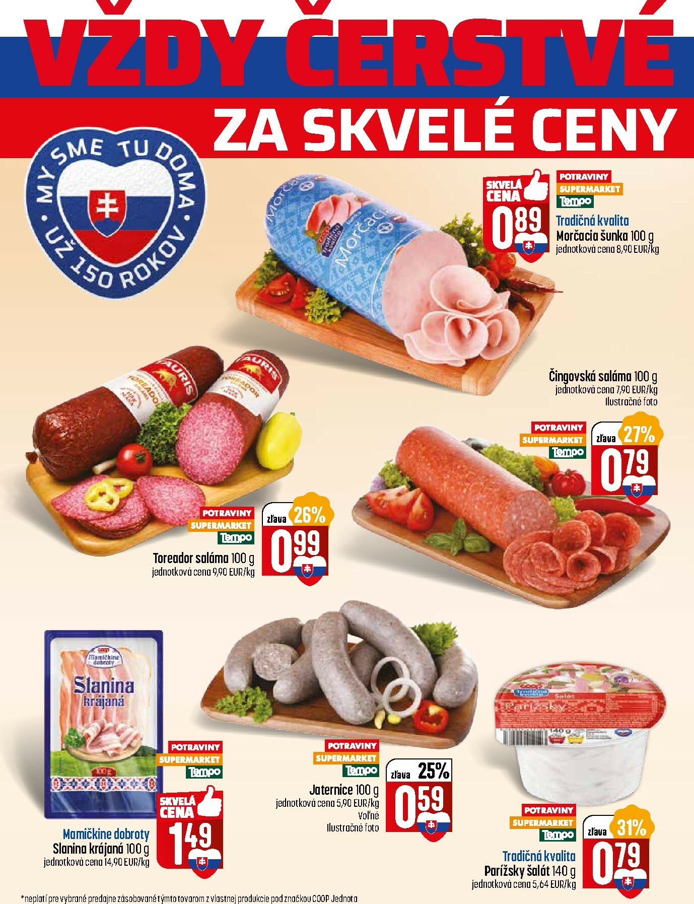 coop-jednota - Leták COOP Jednota - Tempo platný od 08.01. do 14.01. - page: 4