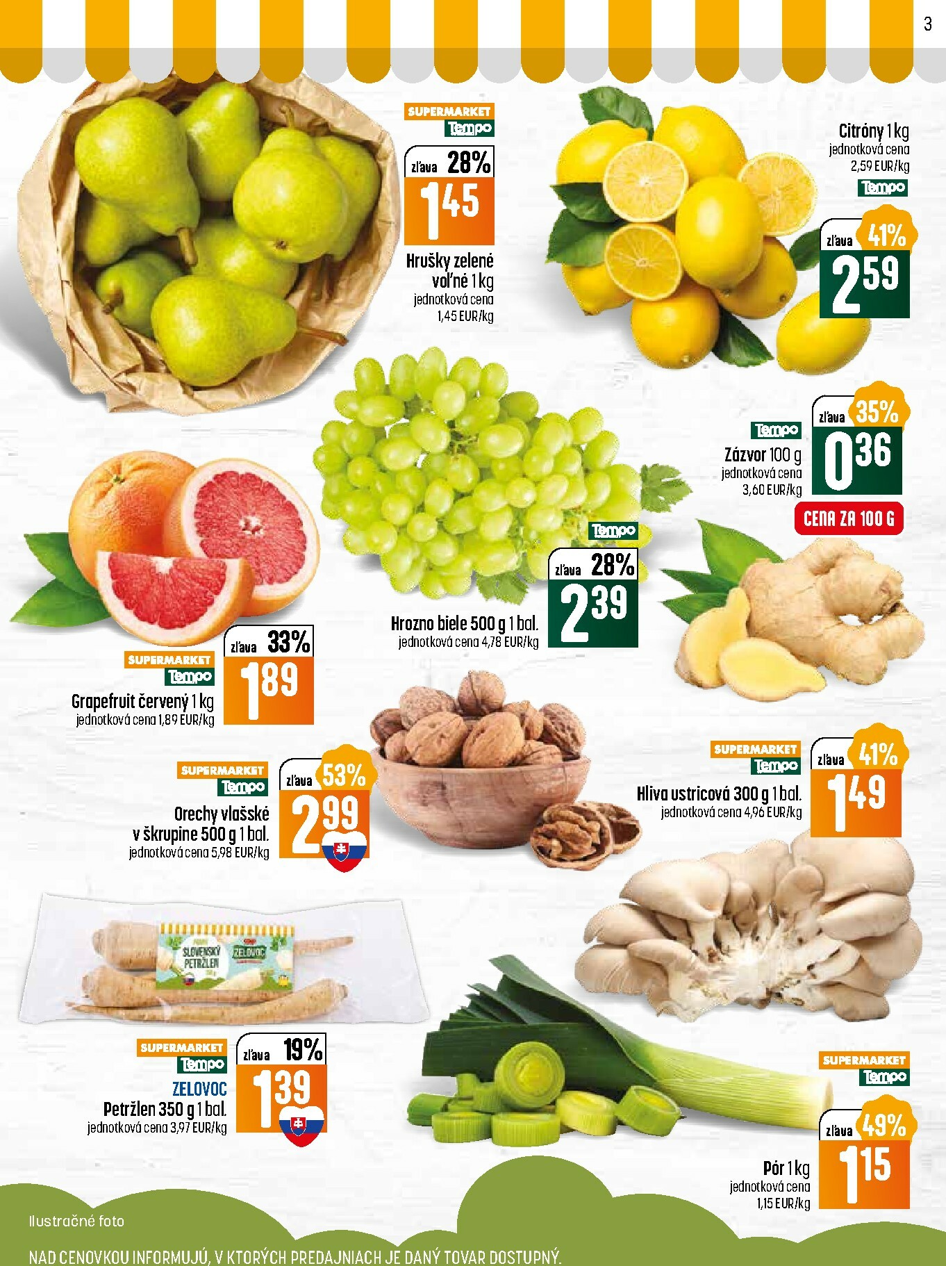 coop-jednota - Leták COOP Jednota - Tempo platný od 08.01. do 14.01. - page: 3