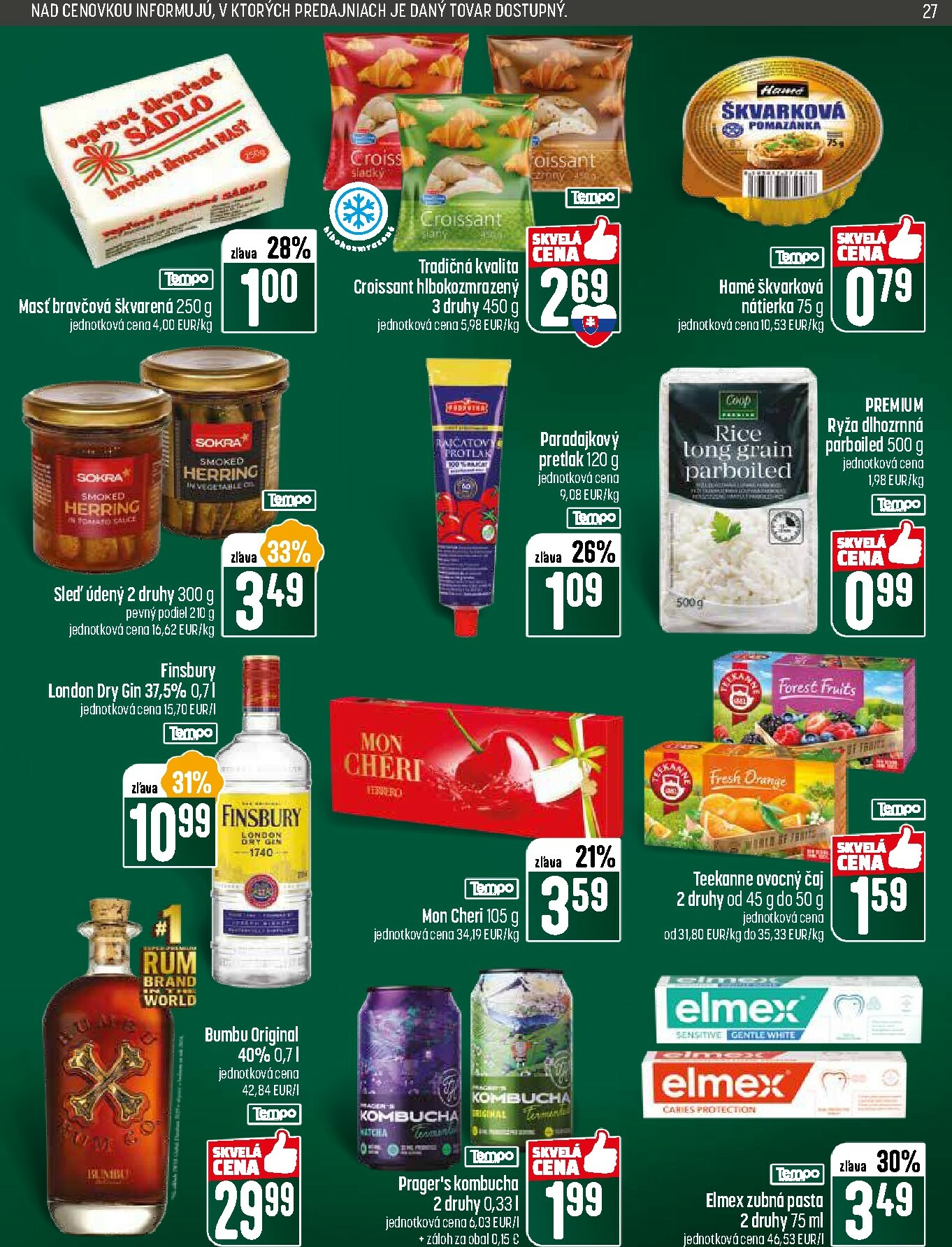 coop-jednota - Leták COOP Jednota platný od 15.01. do 21.01. - page: 27