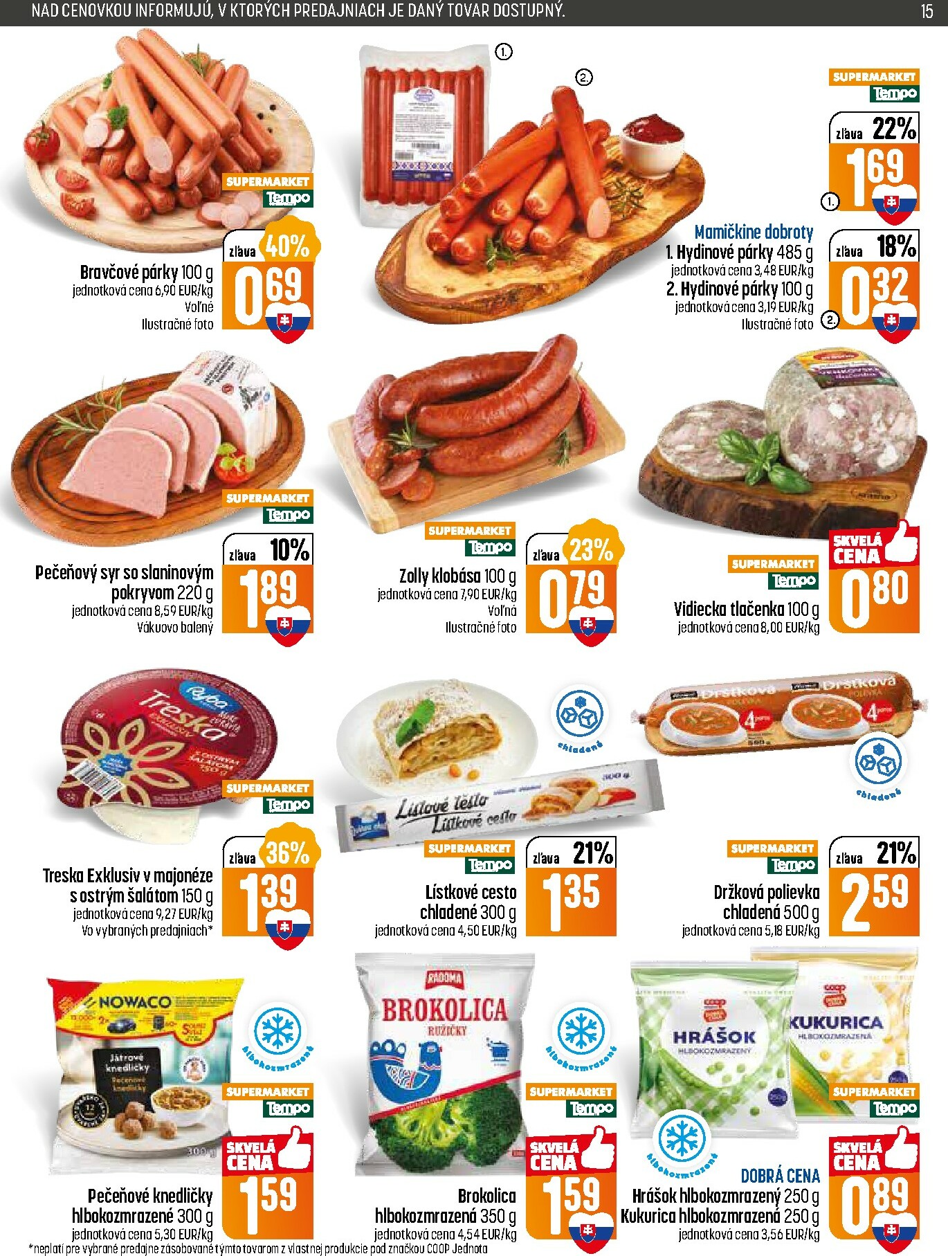 coop-jednota - Leták COOP Jednota platný od 15.01. do 21.01. - page: 15