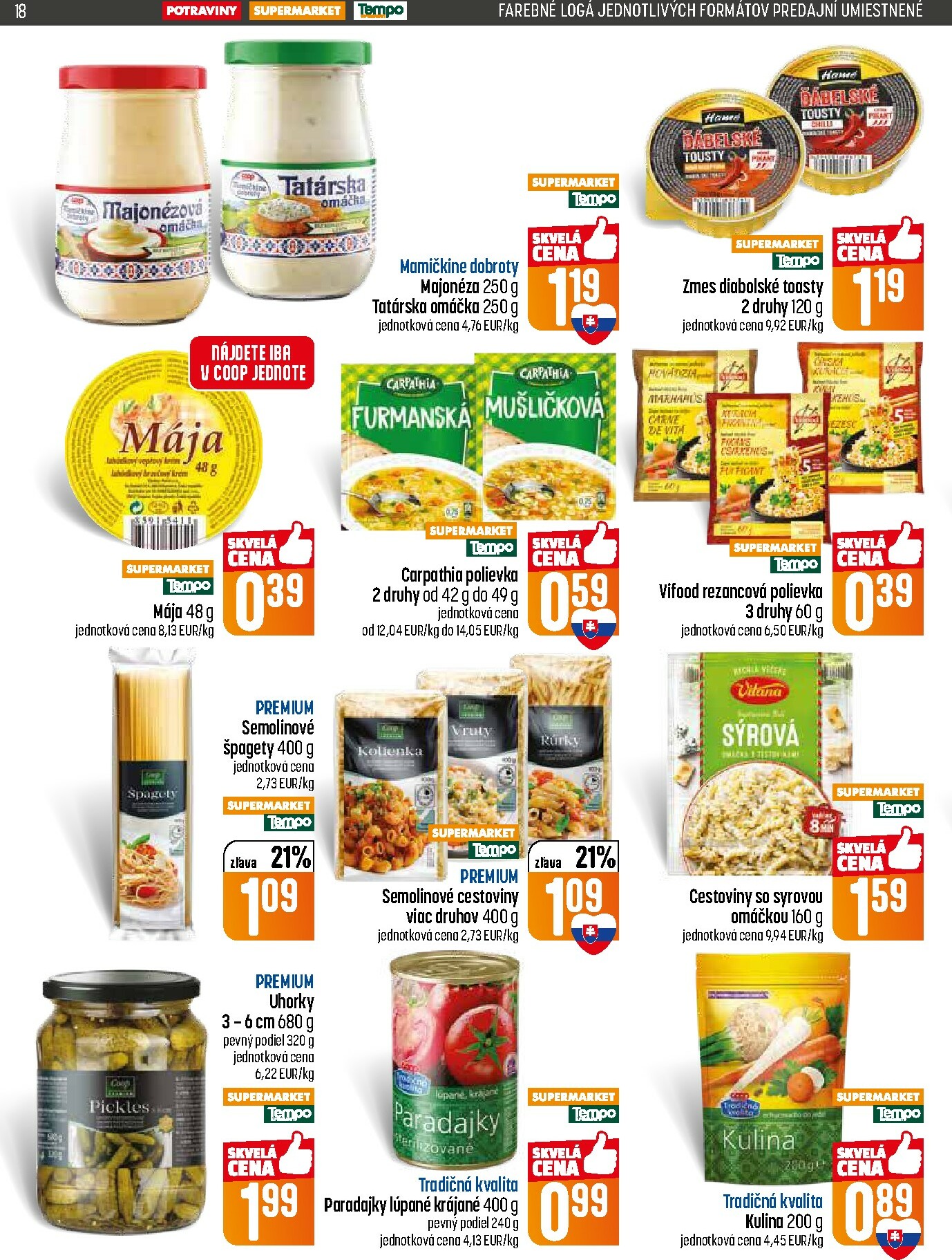 coop-jednota - Leták COOP Jednota platný od 15.01. do 21.01. - page: 18