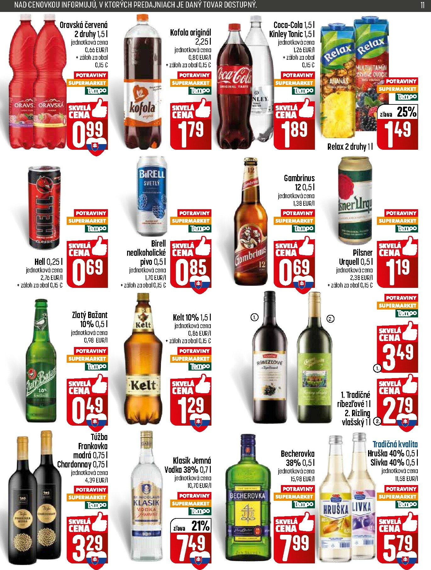 coop-jednota - Leták COOP Jednota platný od 22.01. do 28.01. - page: 11