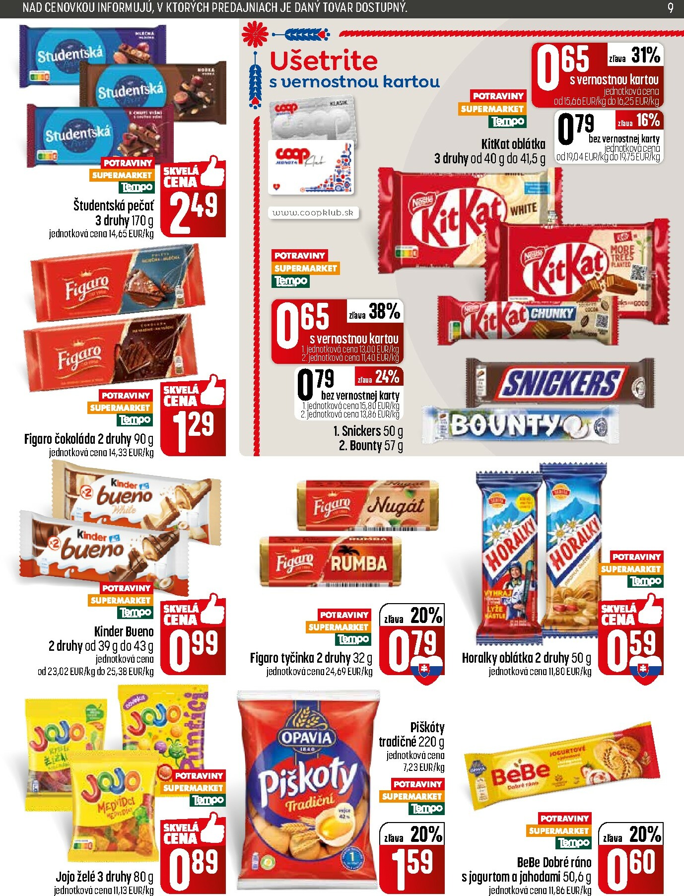 coop-jednota - Leták COOP Jednota platný od 22.01. do 28.01. - page: 9