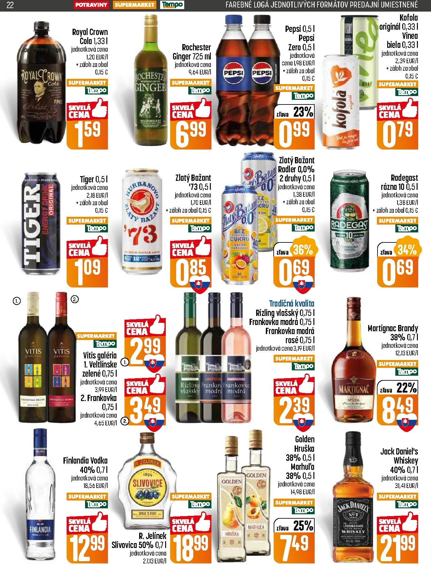coop-jednota - Leták COOP Jednota platný od 22.01. do 28.01. - page: 22