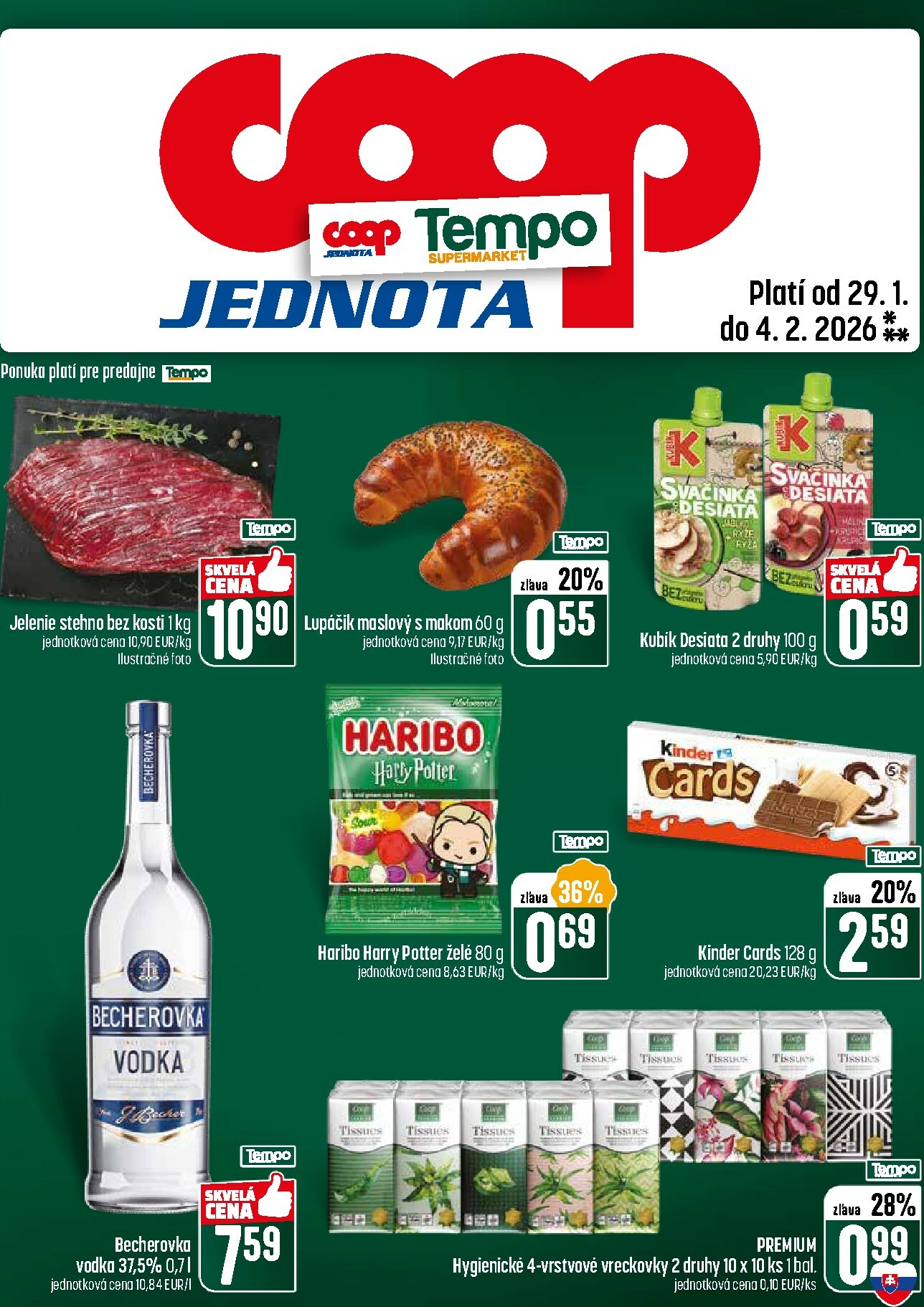 coop-jednota - Leták COOP Jednota platný od 29.01. do 04.02. - page: 25