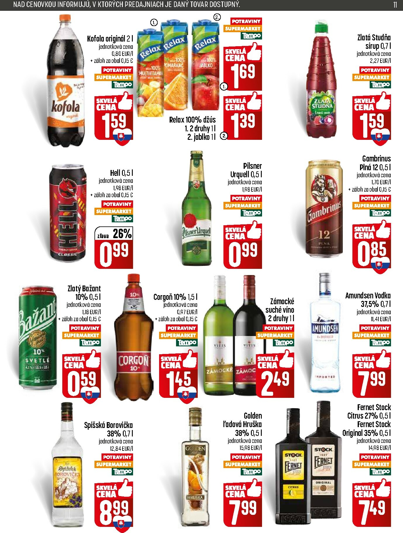 coop-jednota - Leták COOP Jednota platný od 29.01. do 04.02. - page: 11