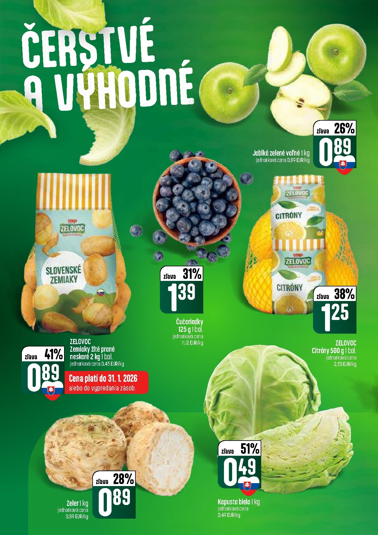 coop-jednota - Leták COOP Jednota - Tempo platný od 29.01. do 04.02. - page: 2