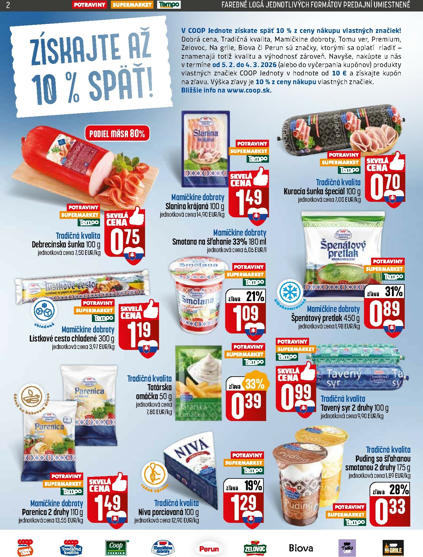 coop-jednota - Leták COOP Jednota platný od 05.02.2026 do 11.02.2026 - page: 2