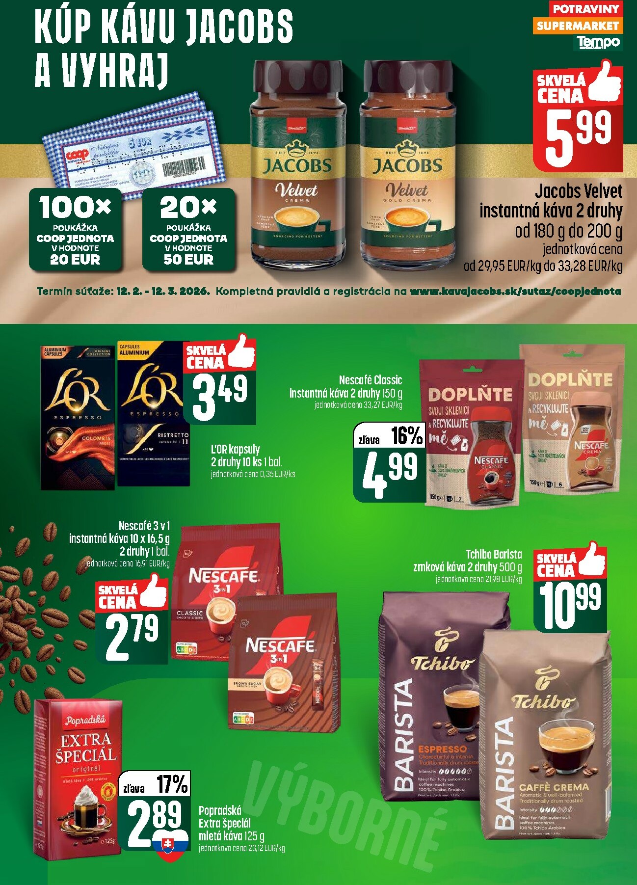 coop-jednota - Leták COOP Jednota - Tempo platný od 12.02.2026 do 18.02.2026 - page: 46