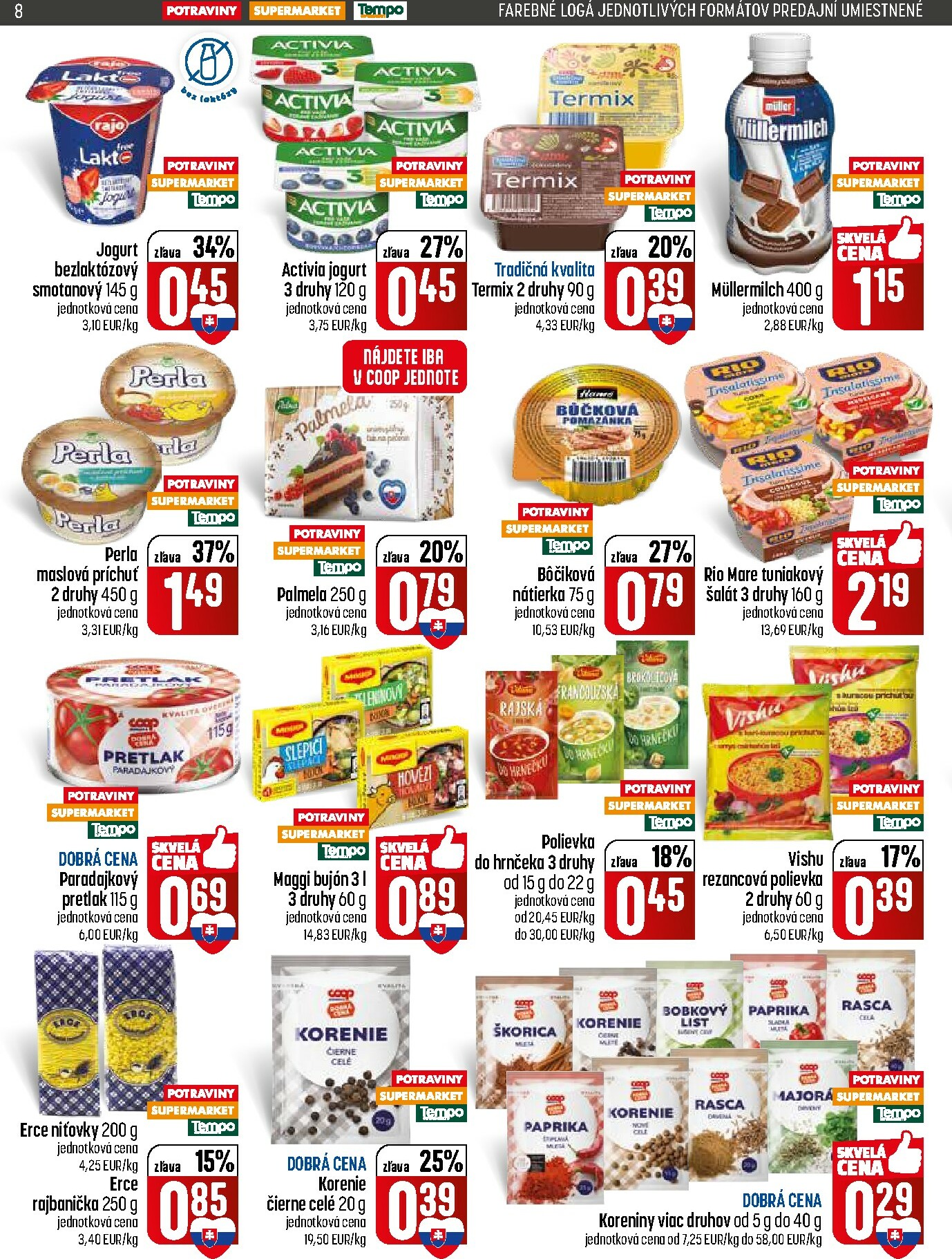 coop-jednota - Leták COOP Jednota platný od 12.02.2026 do 18.02.2026 - page: 8