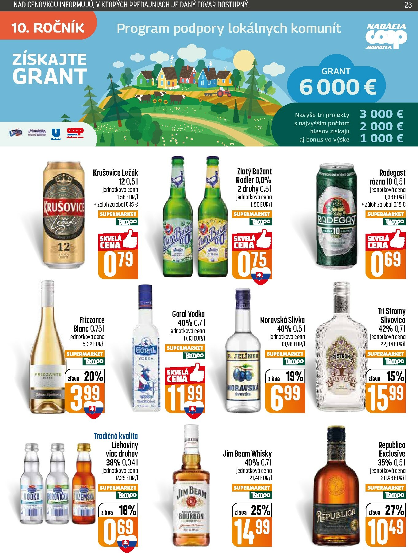 coop-jednota - Leták COOP Jednota platný od 19.02.2026 do 25.02.2026 - page: 23