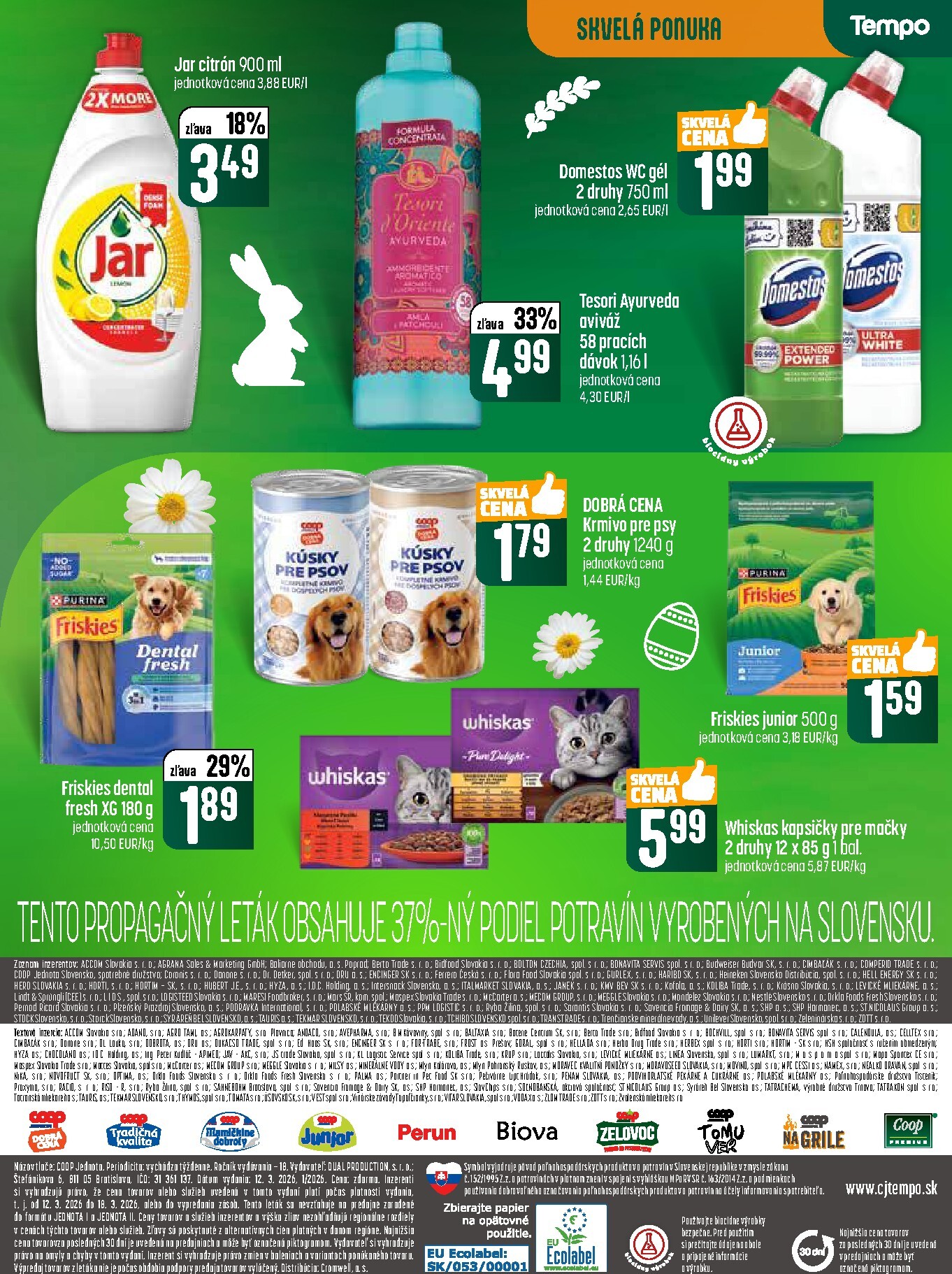 coop-jednota - Leták COOP Jednota - Tempo platný od 12.03.2026 do 18.03.2026 - page: 23