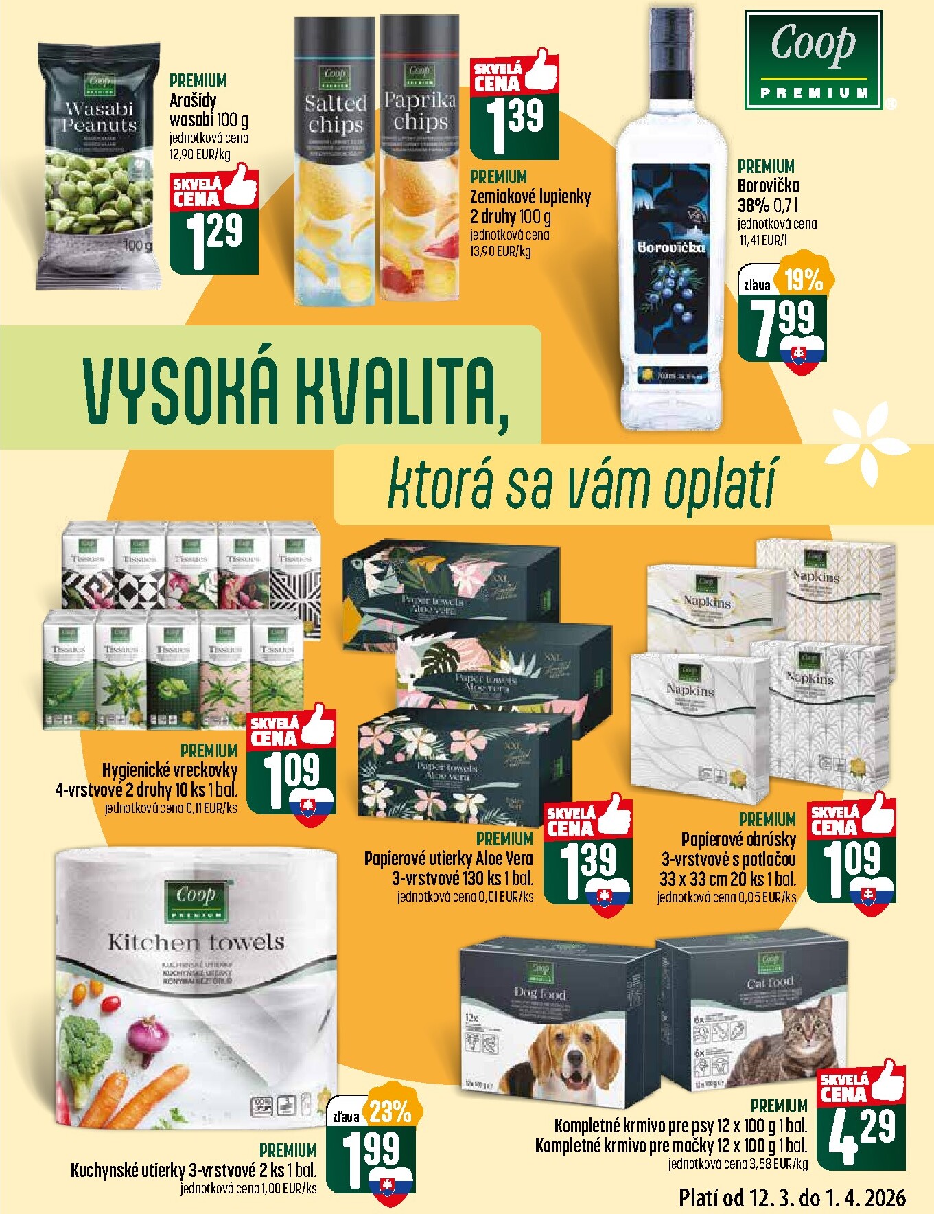 coop-jednota - Leták COOP Jednota - Premium platný od 12.03.2026 do 01.04.2026 - page: 5