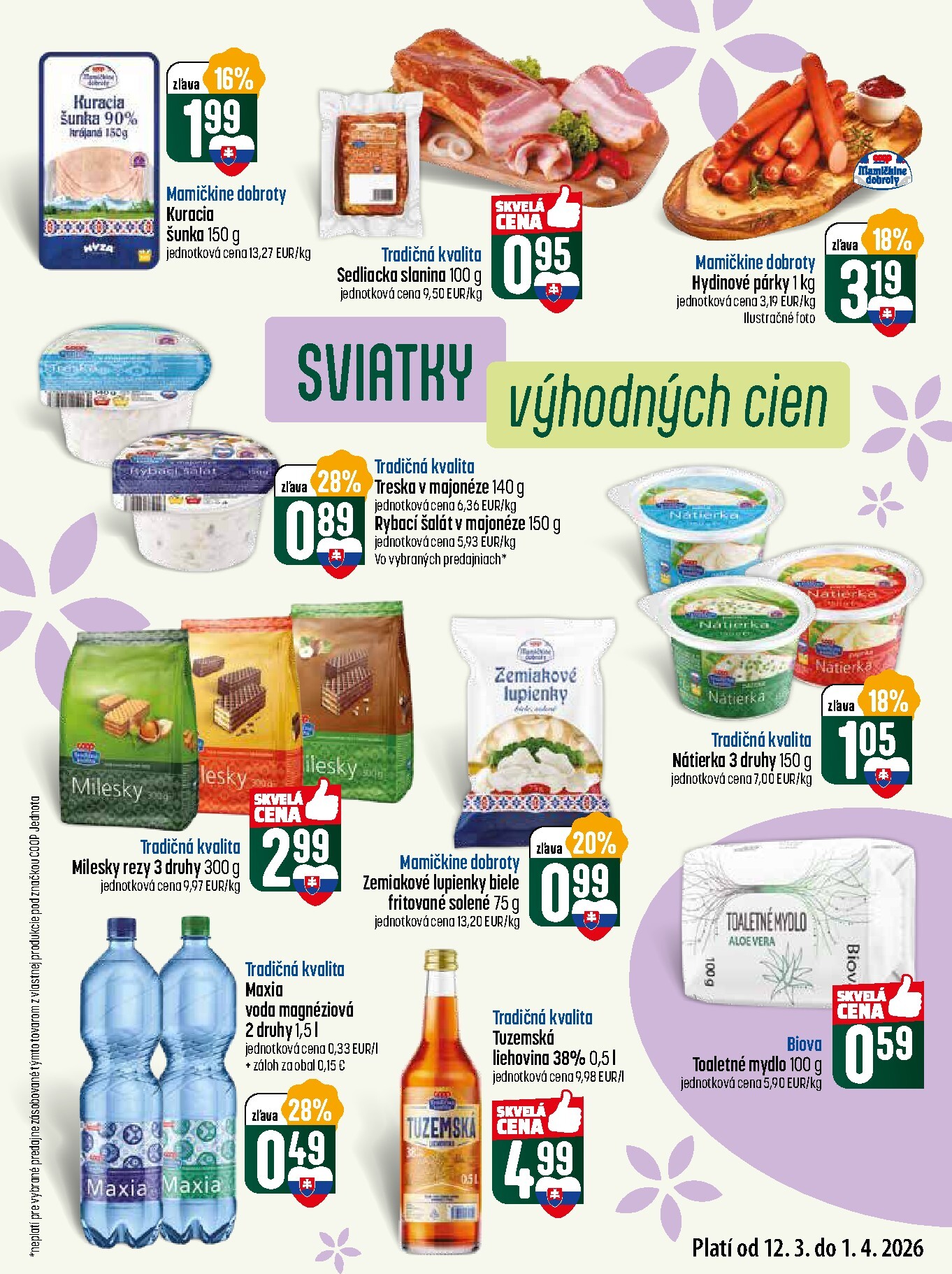 coop-jednota - Leták COOP Jednota - Premium platný od 12.03.2026 do 01.04.2026 - page: 7