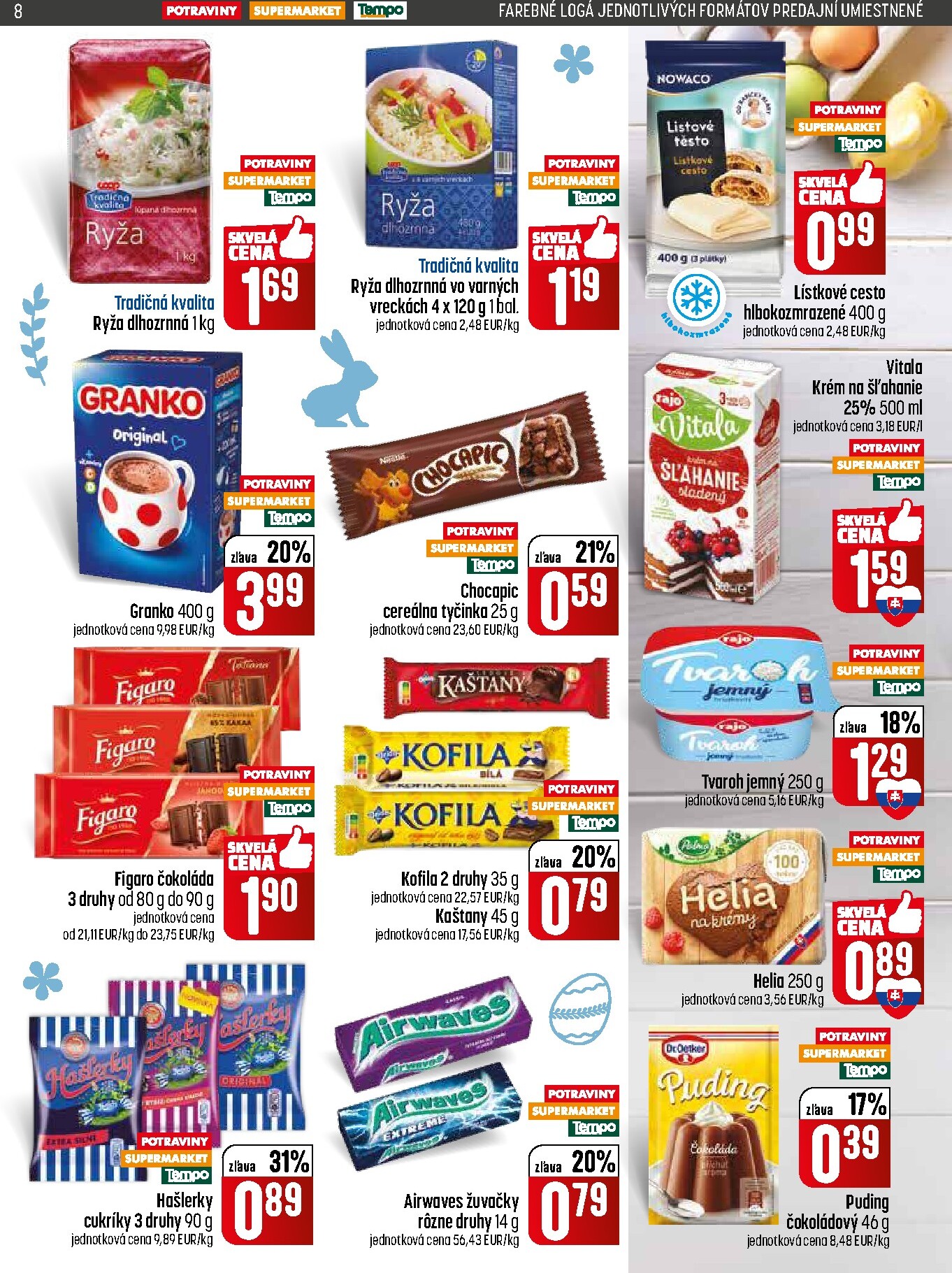 coop-jednota - Leták COOP Jednota - Tempo platný od 19.03.2026 do 25.03.2026 - page: 8