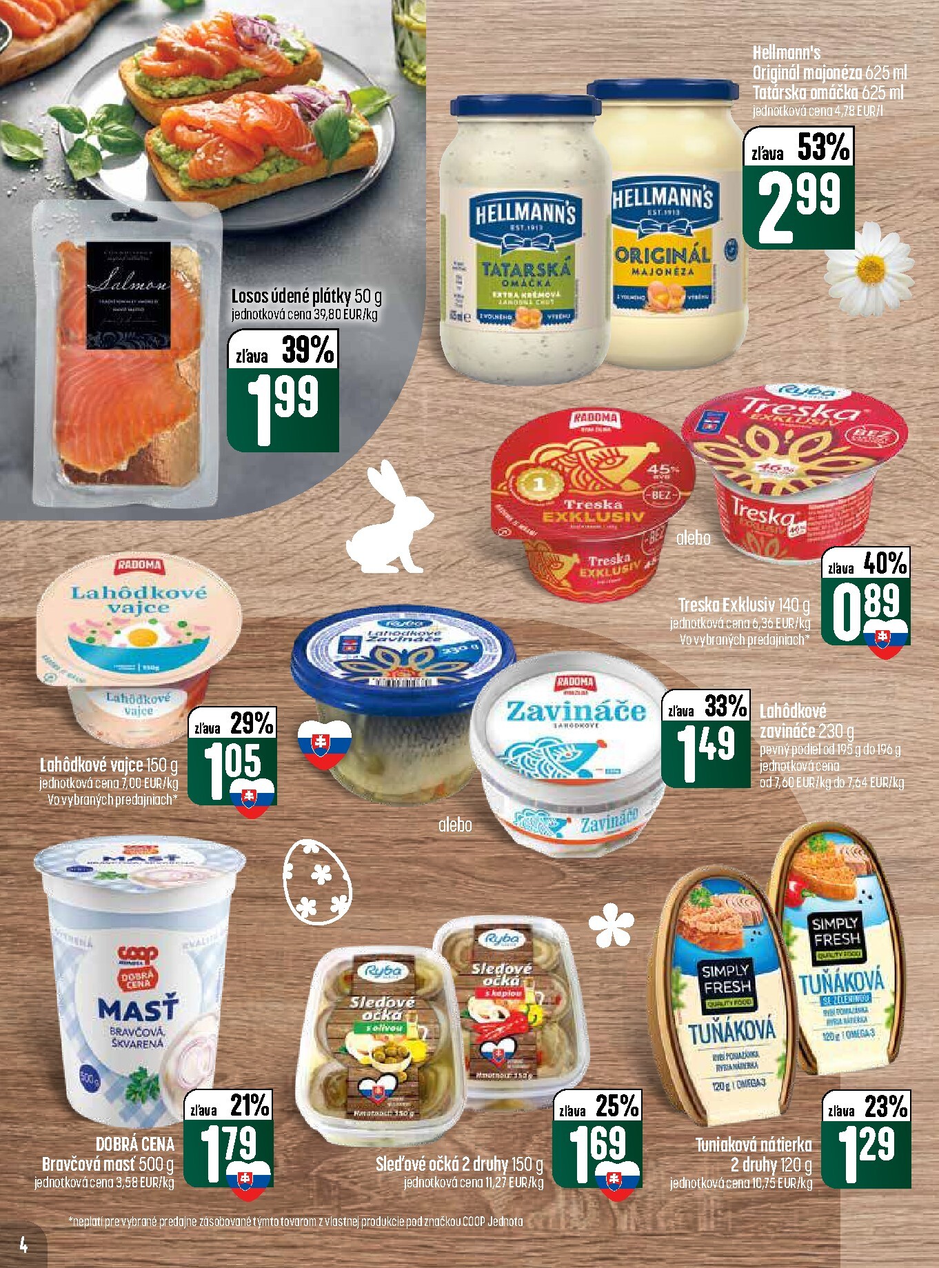 coop-jednota - Leták COOP Jednota - Tempo platný od 26.03.2026 do 01.04.2026 - page: 4
