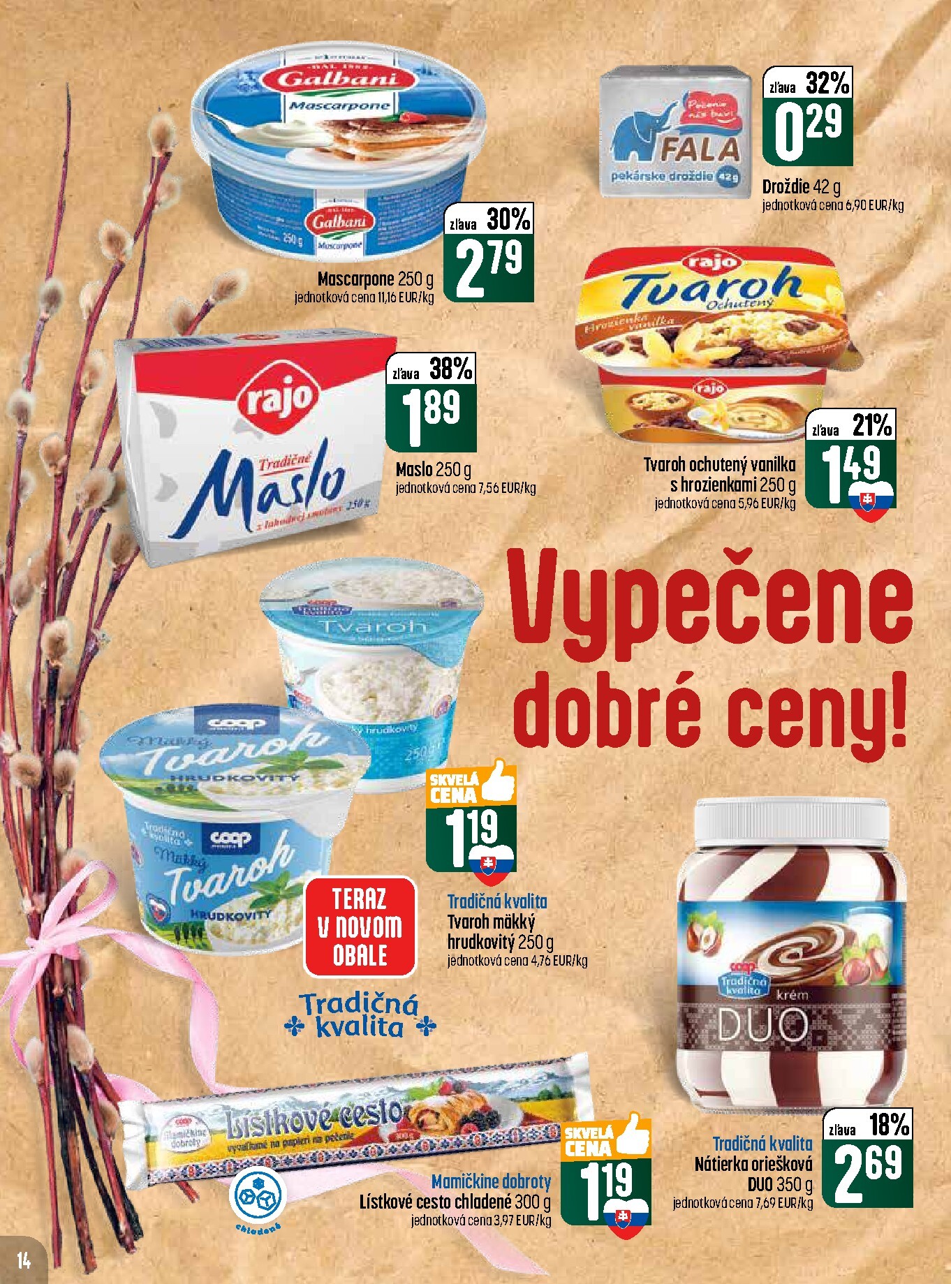 coop-jednota - Leták COOP Jednota - Tempo platný od 26.03.2026 do 01.04.2026 - page: 14