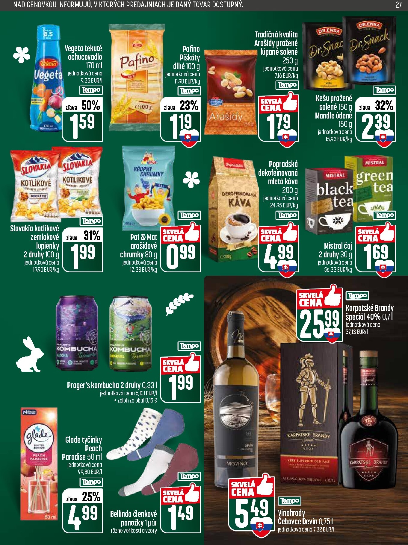 coop-jednota - Leták COOP Jednota platný od 31.03.2026 do 08.04.2026 - page: 27