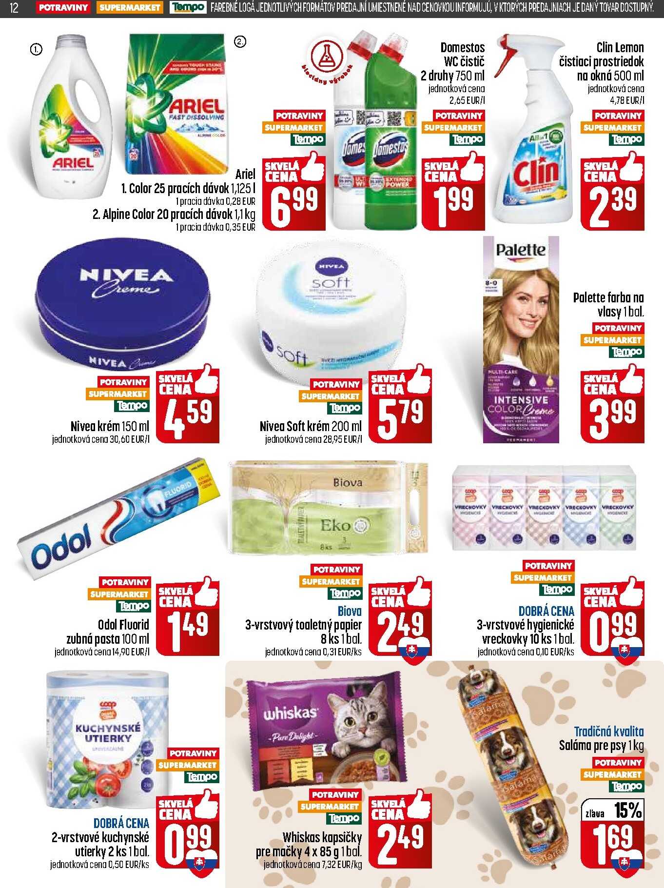 coop-jednota - Nový leták COOP Jednota platný od štvrtka, 09.04.2026 do stredy, 15.04.2026 - page: 12