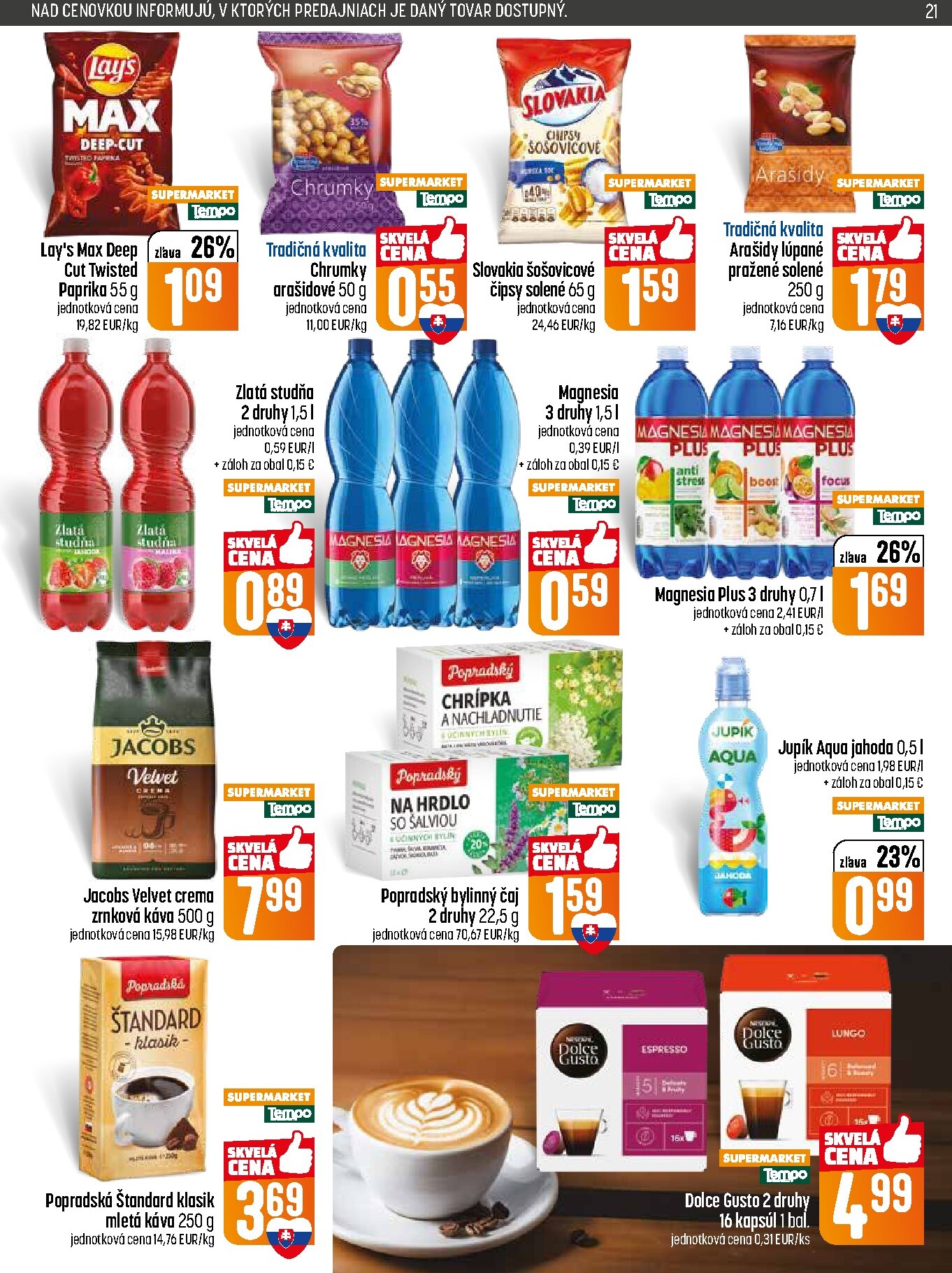 coop-jednota - Nový leták COOP Jednota platný od štvrtka, 09.04.2026 do stredy, 15.04.2026 - page: 21