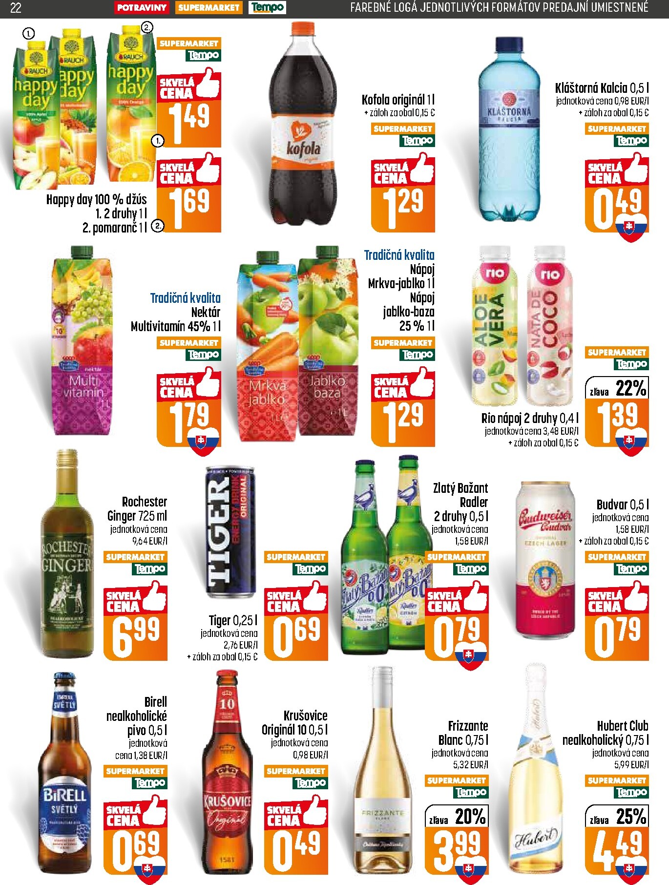 coop-jednota - Nový leták COOP Jednota platný od štvrtka, 09.04.2026 do stredy, 15.04.2026 - page: 22