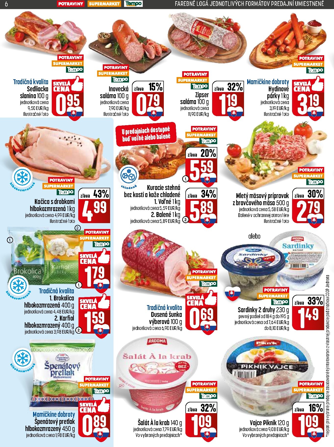 coop-jednota - Nový leták COOP Jednota platný od štvrtka, 09.04.2026 do stredy, 15.04.2026 - page: 6