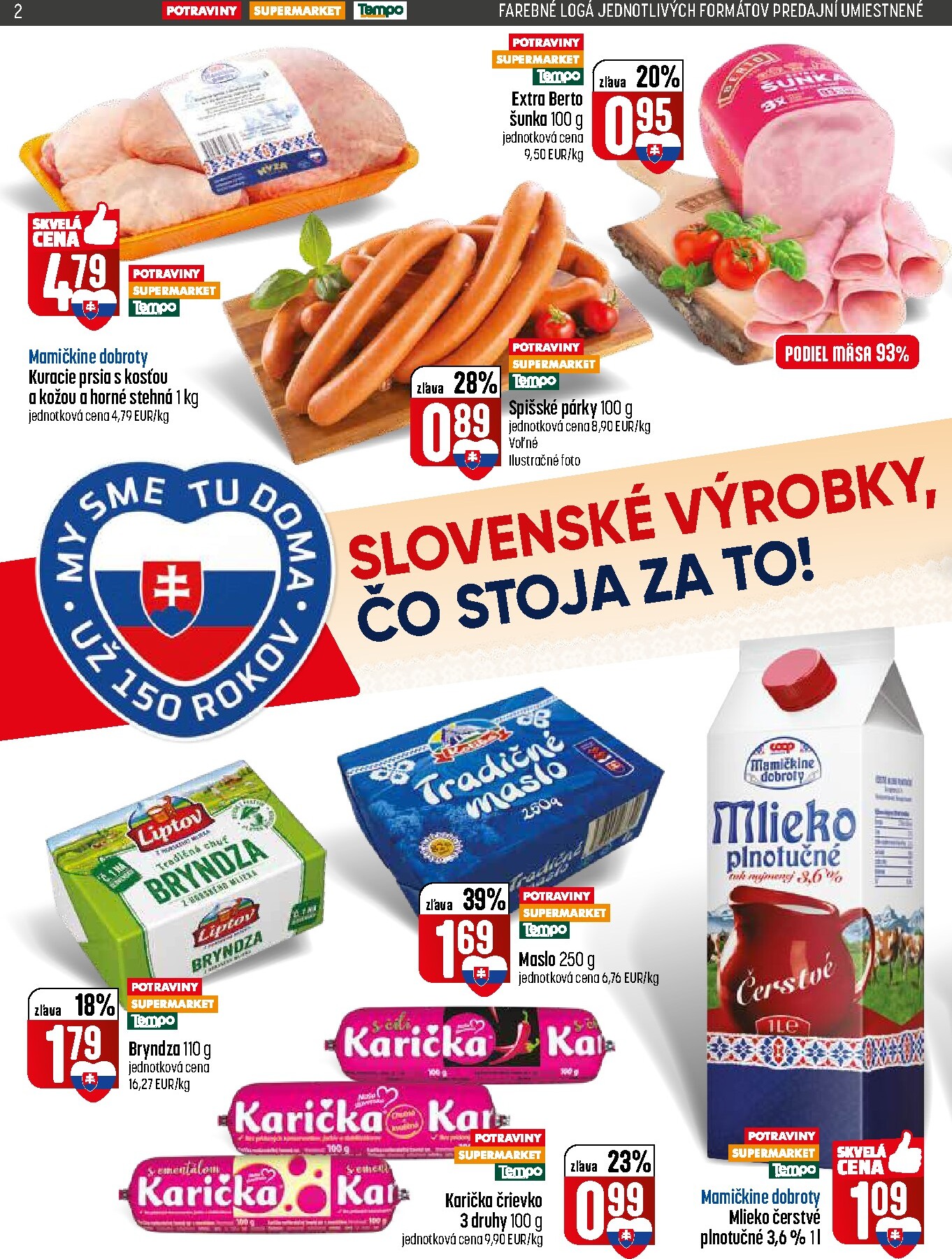 coop-jednota - Nový leták COOP Jednota platný od štvrtka, 09.04.2026 do stredy, 15.04.2026 - page: 2