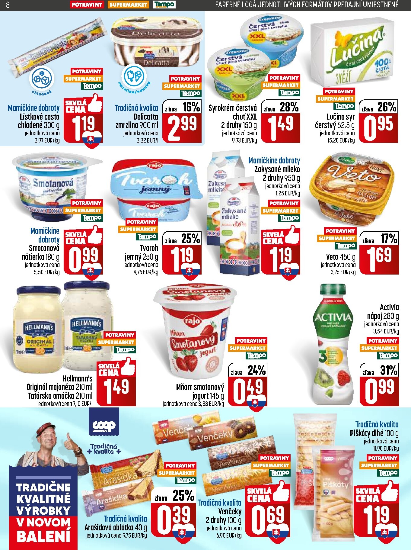coop-jednota - Nový leták COOP Jednota platný od štvrtka, 09.04.2026 do stredy, 15.04.2026 - page: 8