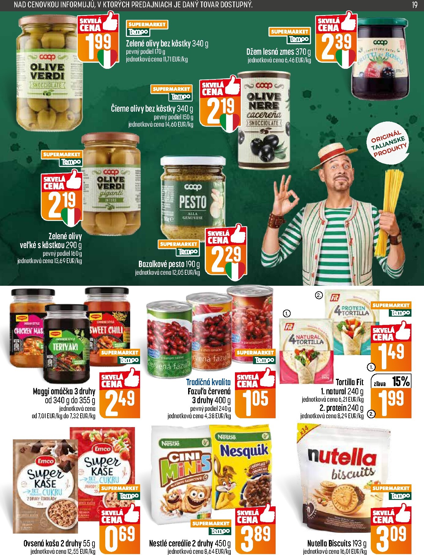 coop-jednota - Nový leták COOP Jednota platný od štvrtka, 09.04.2026 do stredy, 15.04.2026 - page: 19