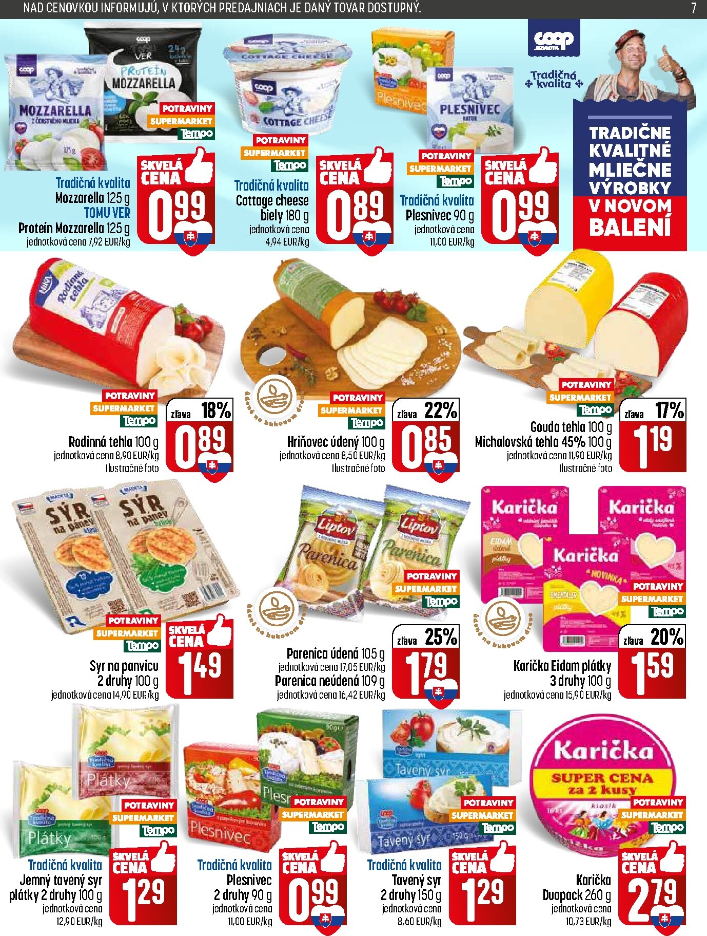 coop-jednota - Nový leták COOP Jednota platný od štvrtka, 09.04.2026 do stredy, 15.04.2026 - page: 7